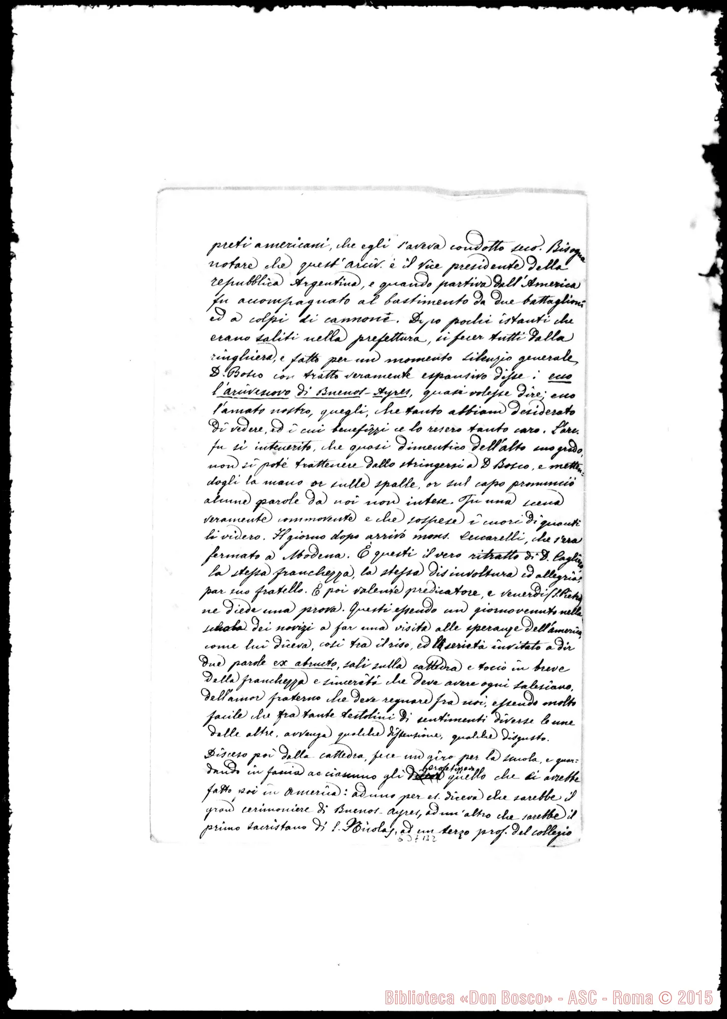 Fotogramma B 2 — Nell’Oratorio
