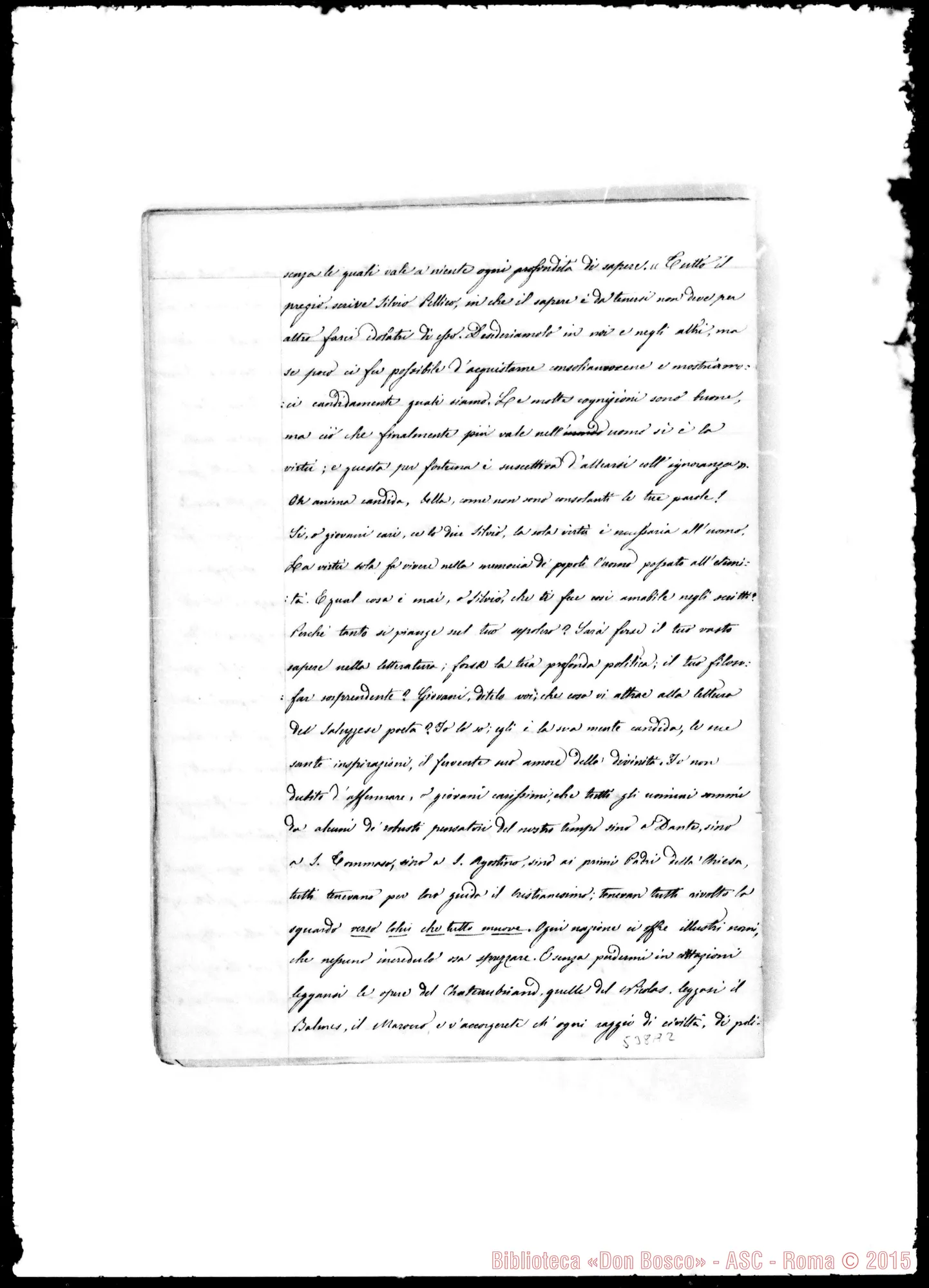 Fotogramma A 2 — Orazione d’introduzione… ai Giovani… Ms.-