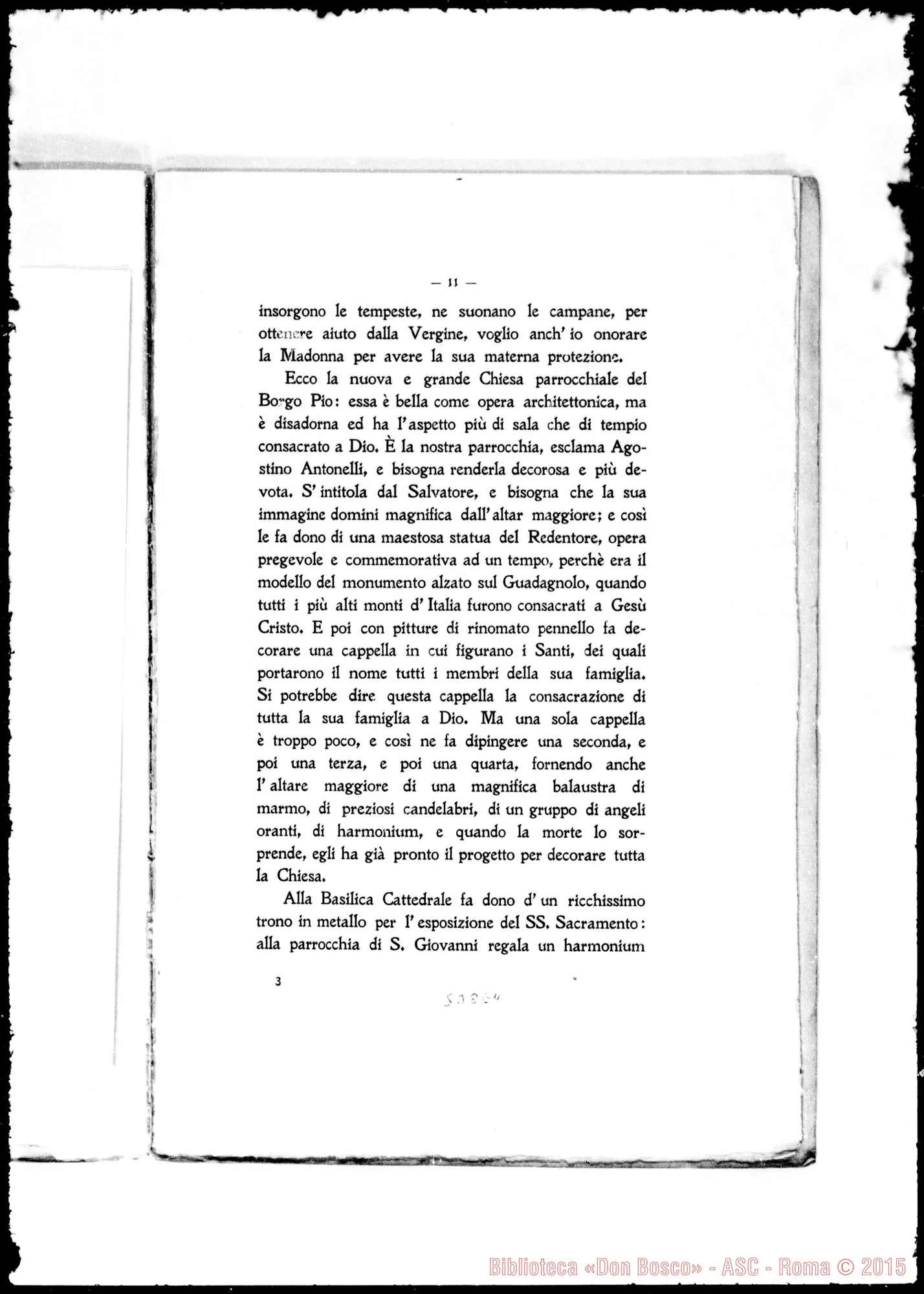 Fotogramma E 4 — Antonelli Agostino. Nella morte del Conte Commendatore Agostino Antonelli