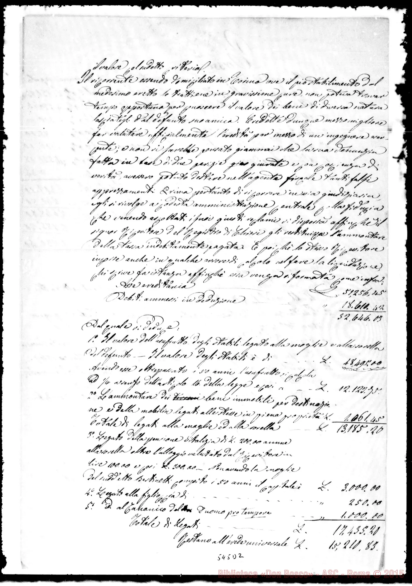 Fotogramma D 2 — Al Ministero delle Finanze