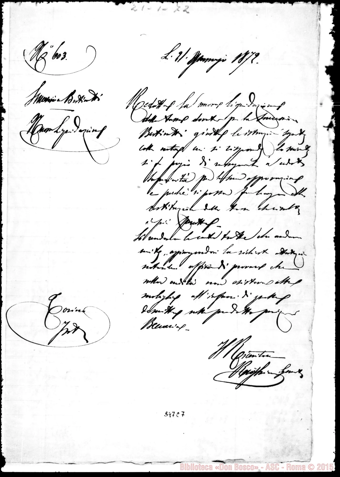 Fotogramma C 7 — Il Ricevitore-Bosco E Angelo Savio