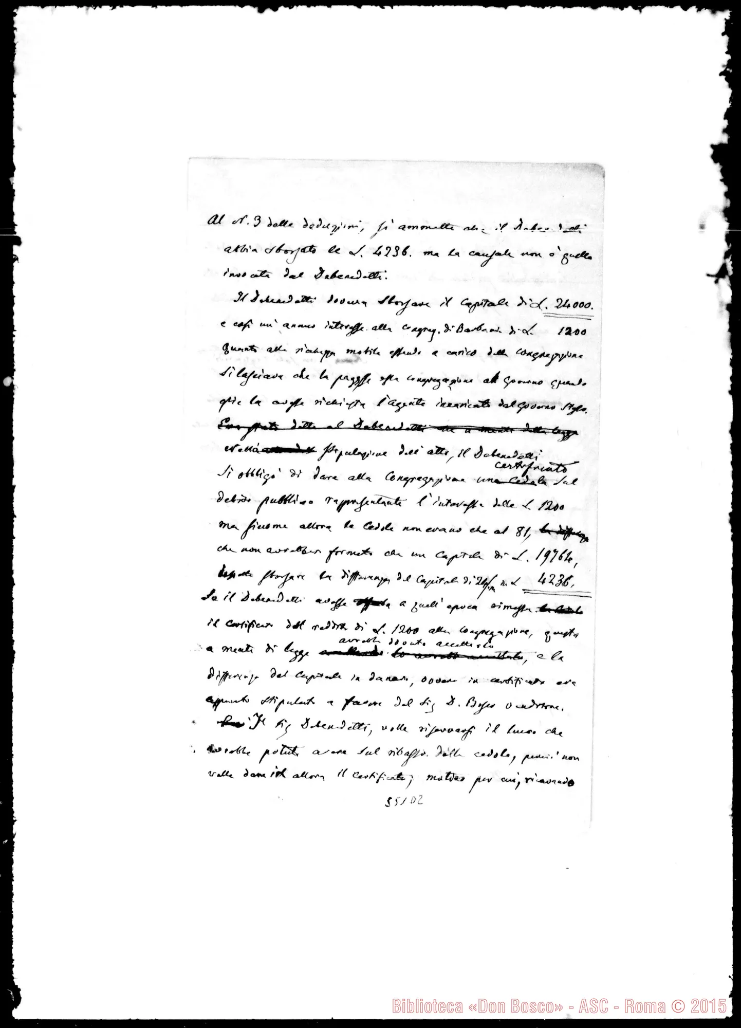Fotogramma D 2 — Osservazioni