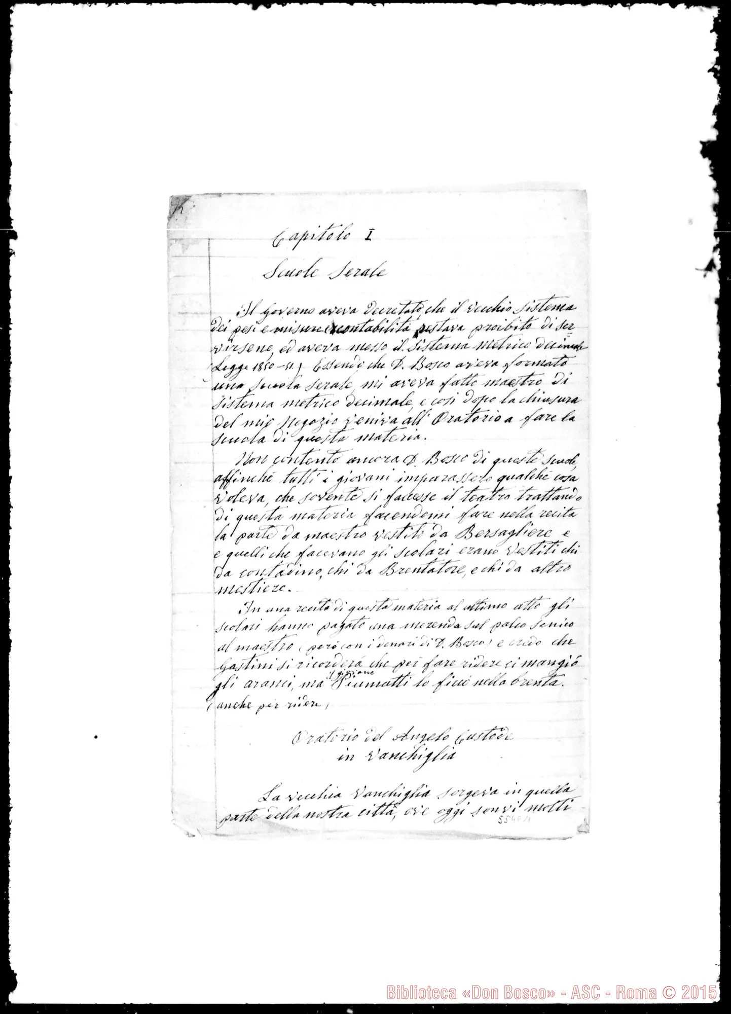 Fotogramma E 11 — Brosio Giuseppe, «Il Bersagliere». Memoria di G. Brosio…