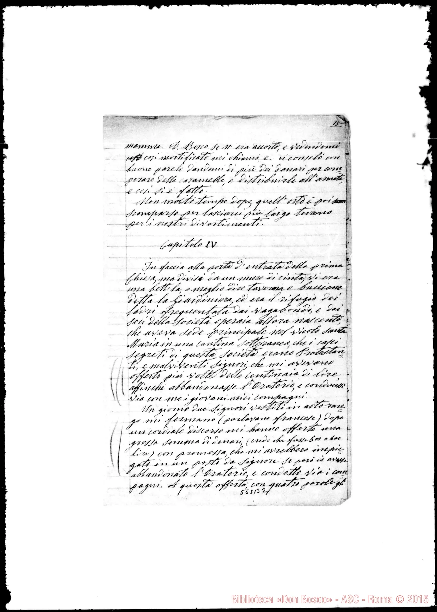 Fotogramma B 2 — Brosio Giuseppe, «Il Bersagliere». Memoria di G. Brosio…