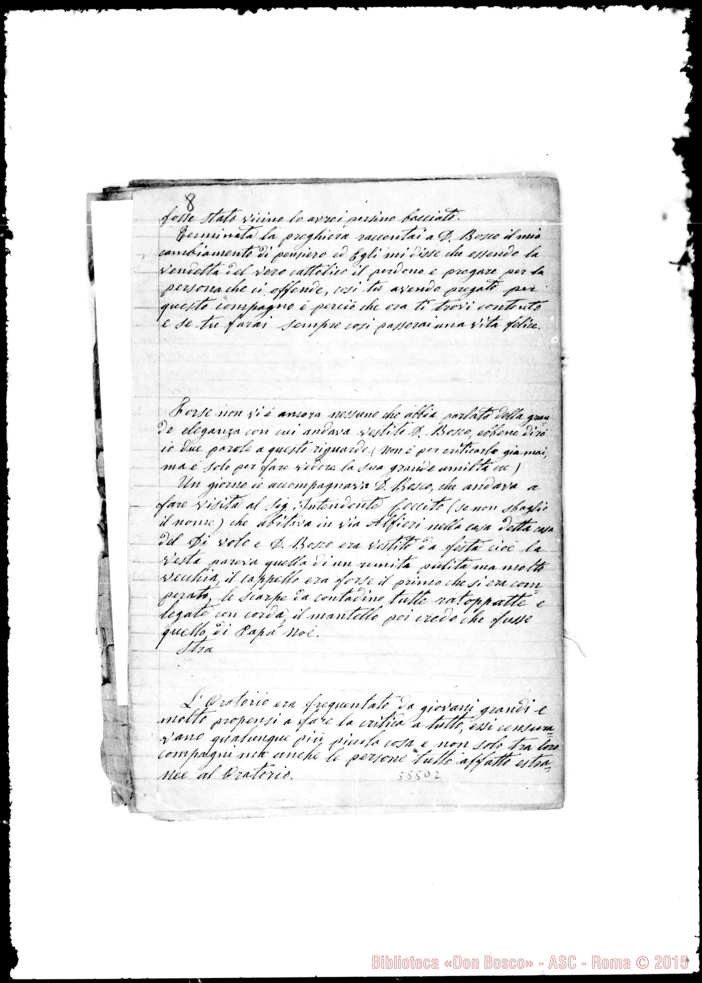 Fotogramma D 2 — Brosio Giuseppe, «Il Bersagliere». Memoria di G. Brosio…
