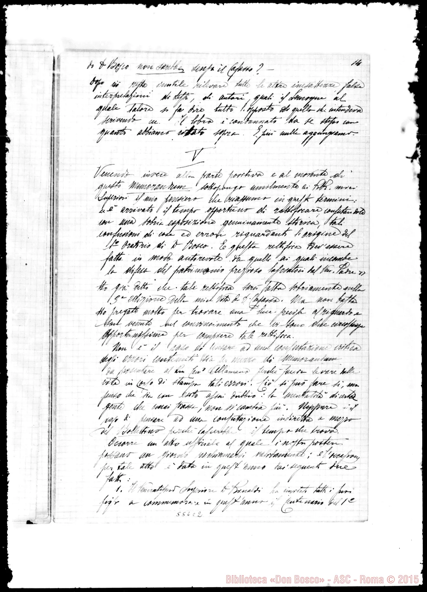 Fotogramma C 2 — D. Abbondio Anzini sulla genuina origine dell’Oratorio