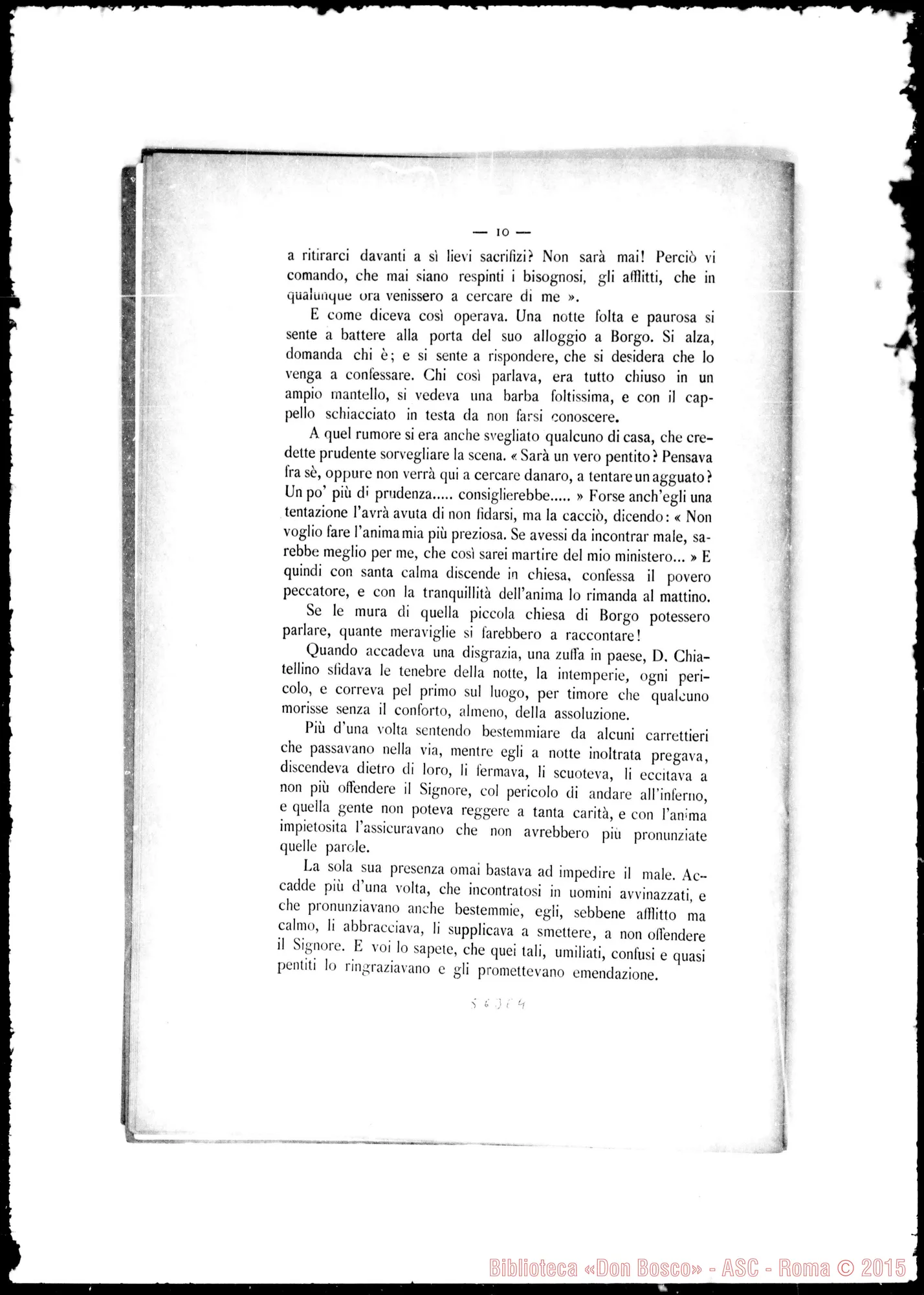 Fotogramma E 4 — Elogio Funebre. Don Francesia