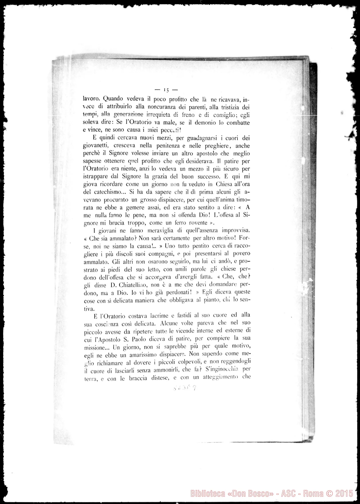 Fotogramma E 9 — Elogio Funebre. Don Francesia