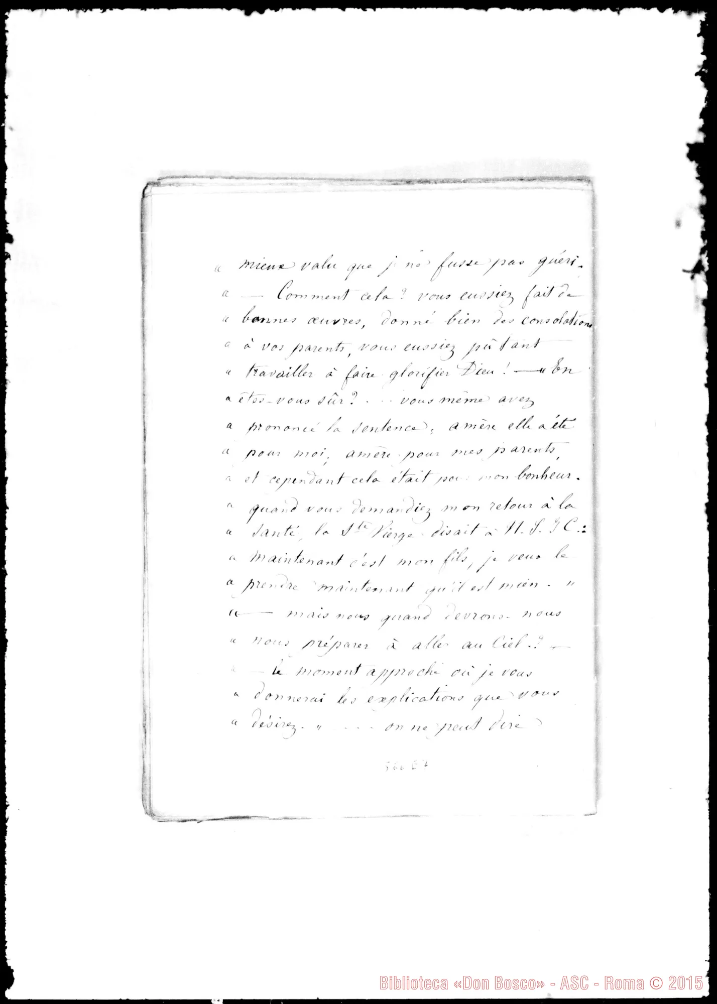 Fotogramma E 7 — Récits de Dom Bosco de 1881 à 1885