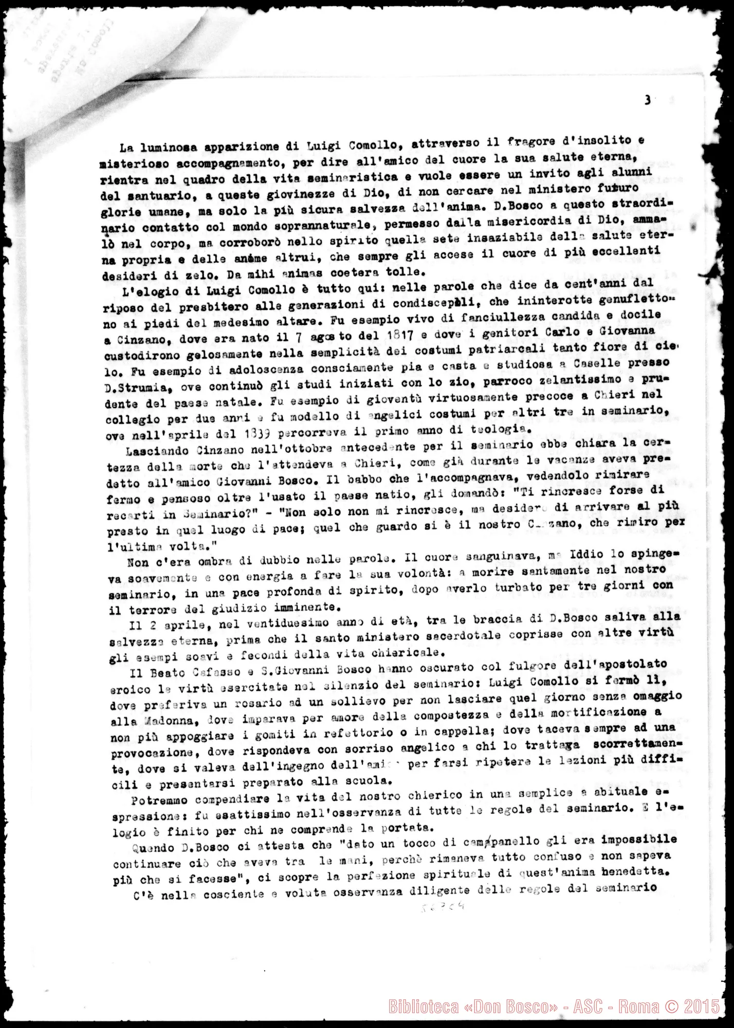Fotogramma C 4 — Orazione funebre. Ettore Bechis