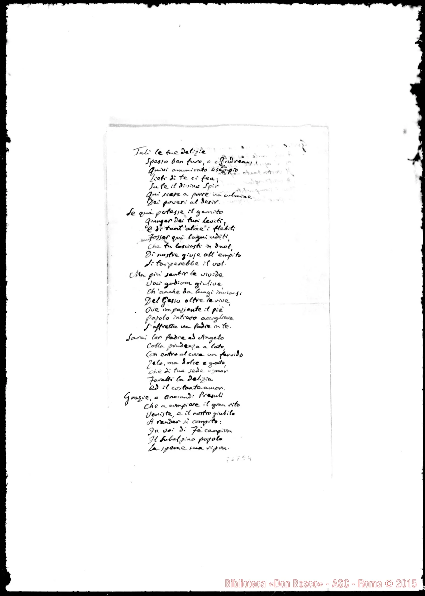 Fotogramma E 4 — Costamagna Gaetano, sac. Poesie