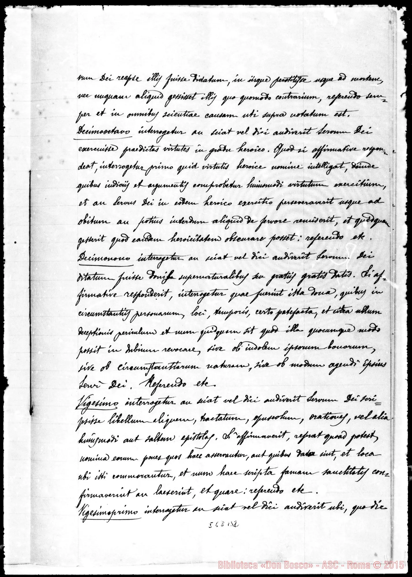 Fotogramma B 2 — Taurinensis Beatificationis…