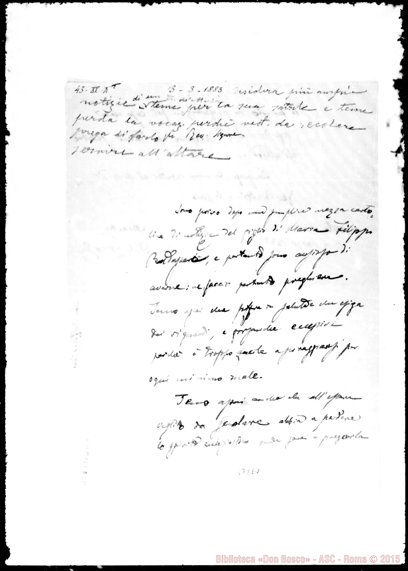 Fotogramma E 7 — Del Corno-Rev.do Sig.