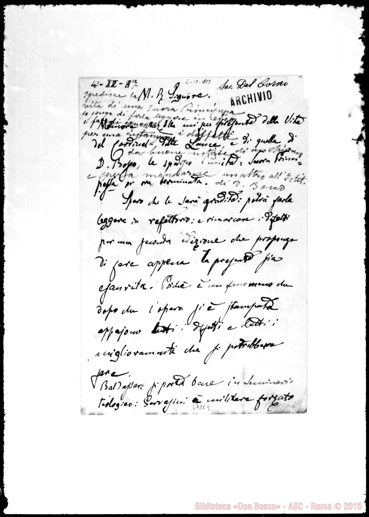 Fotogramma E 9 — Del Corno-Molto Rev.do Signore