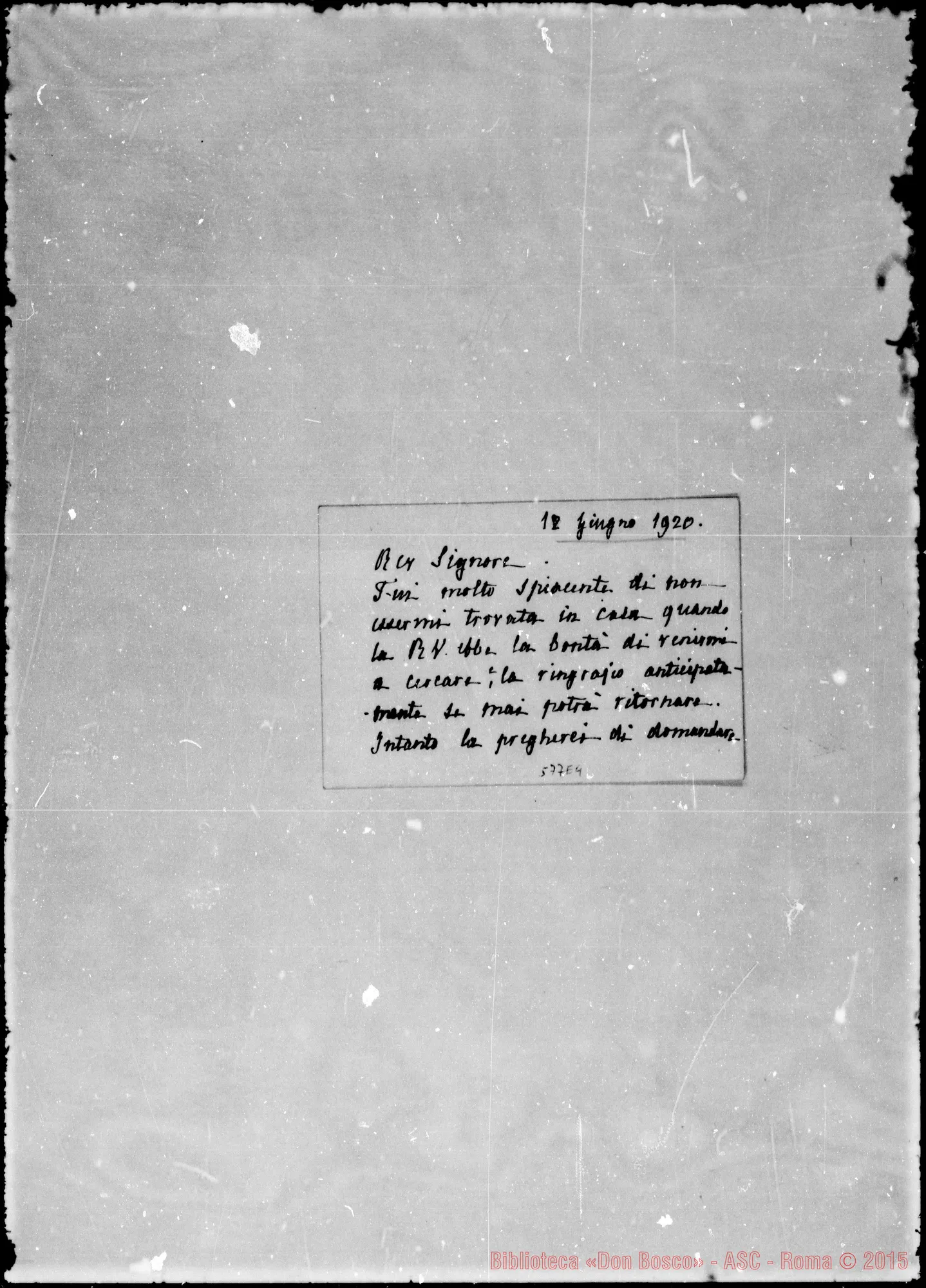 Fotogramma E 4 — Fassati Ricci-Molto Rev.do Sig.