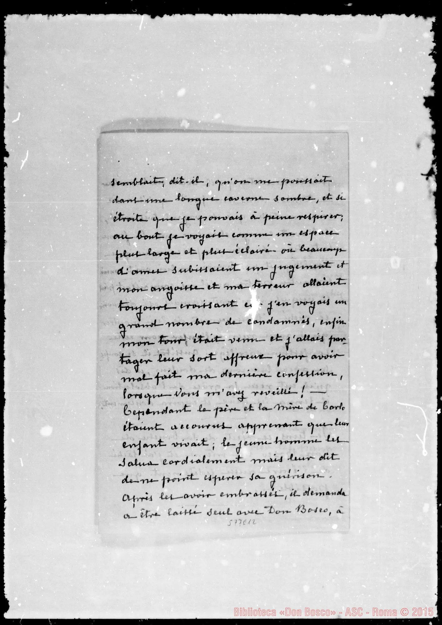 Fotogramma E 12 — Fassati Ricci, marchesa. Relazione