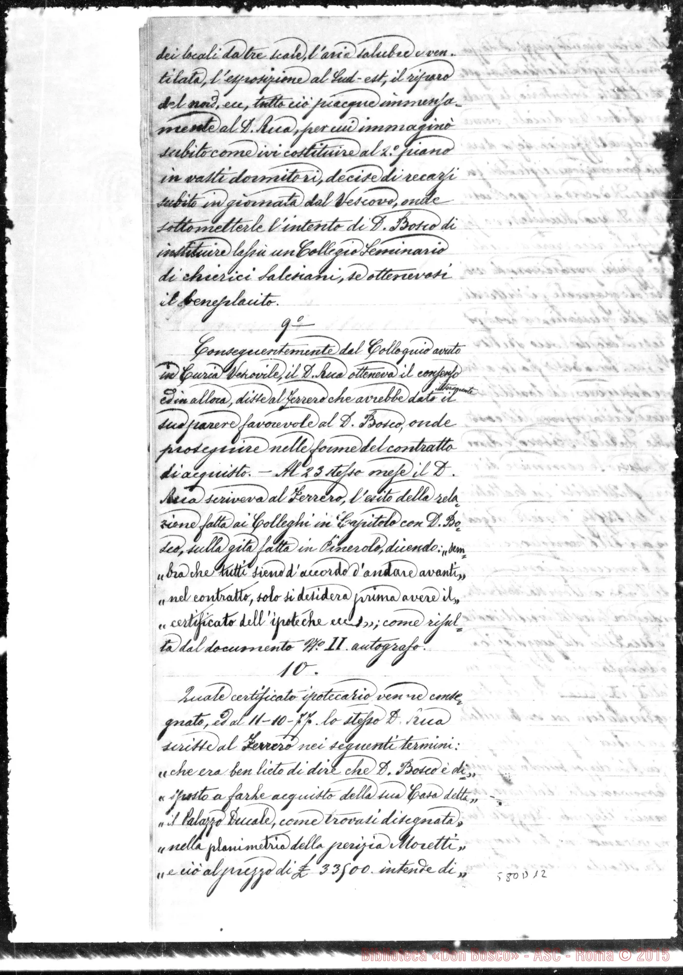 Fotogramma D 12 — Esposizione dei fatti