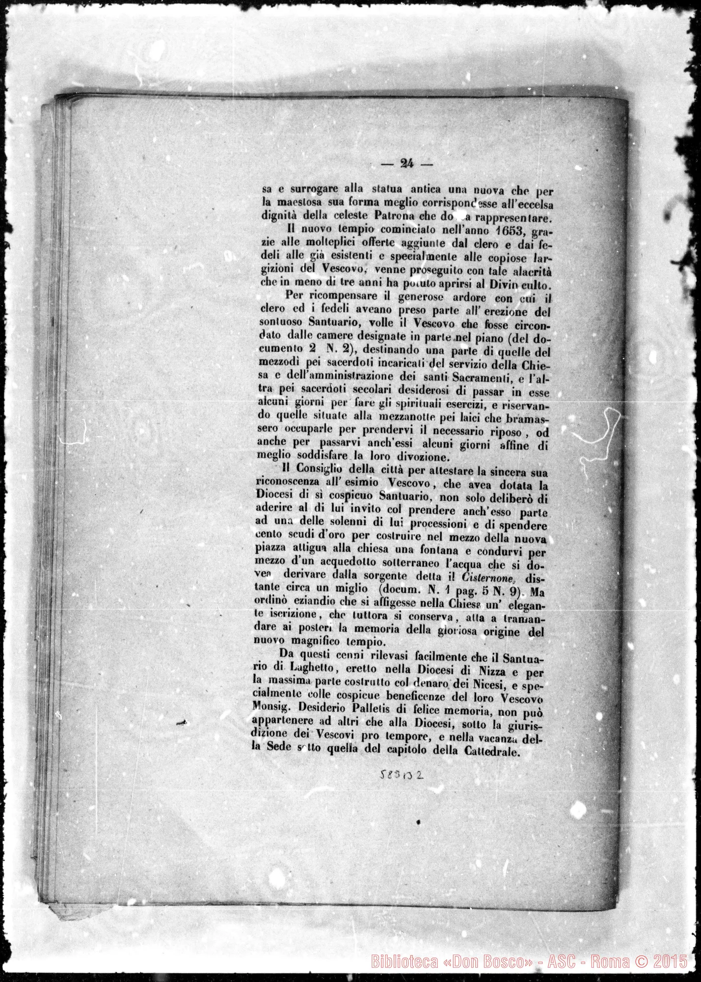 Fotogramma B 2 — Ferrieri Innocenzo, card.: S.C.VV. E RR.: «Sulle Alpi marittime…»