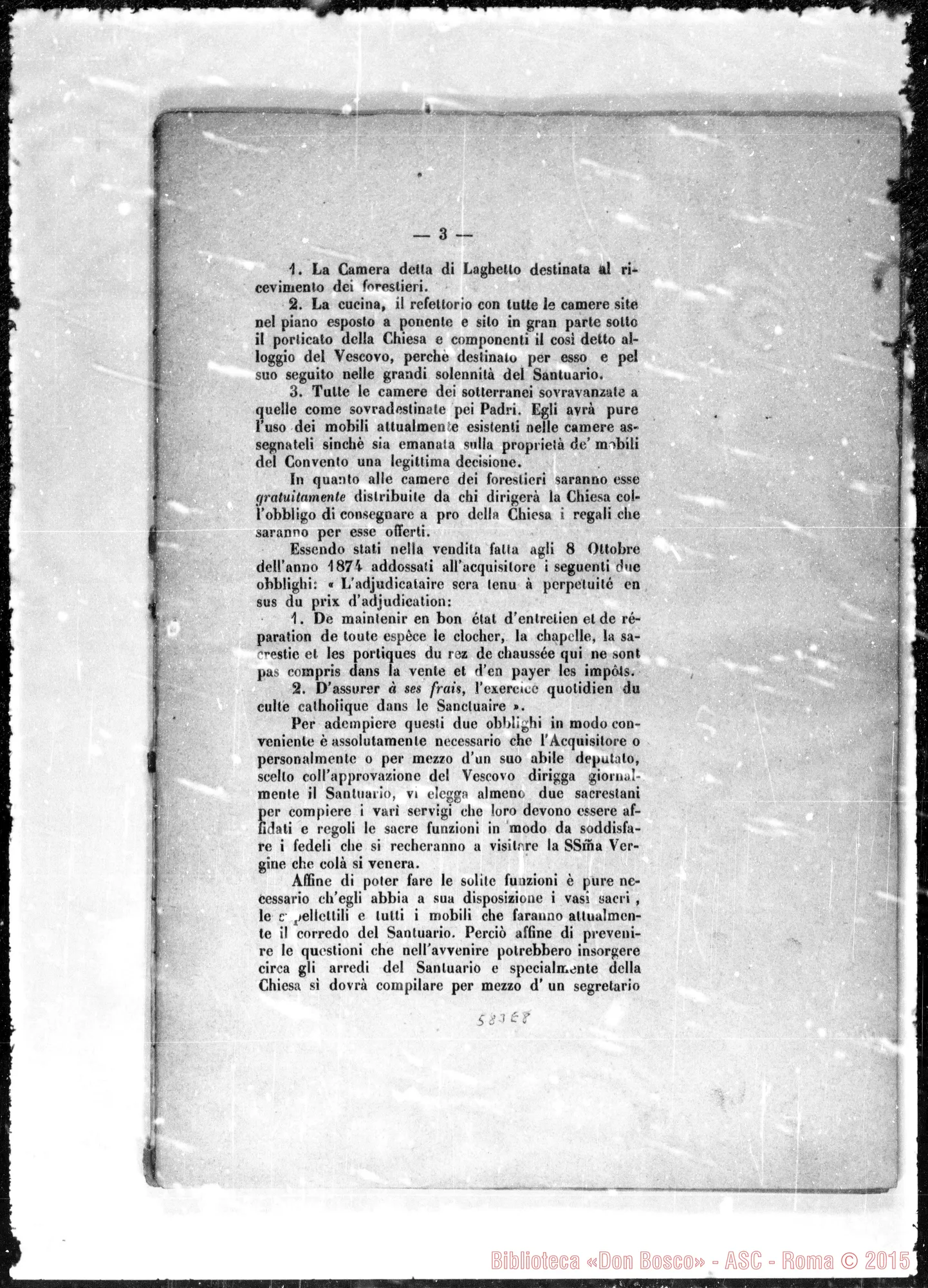 Fotogramma E 8 — S.C.VV. E RR.: «Questa grave controversia…»