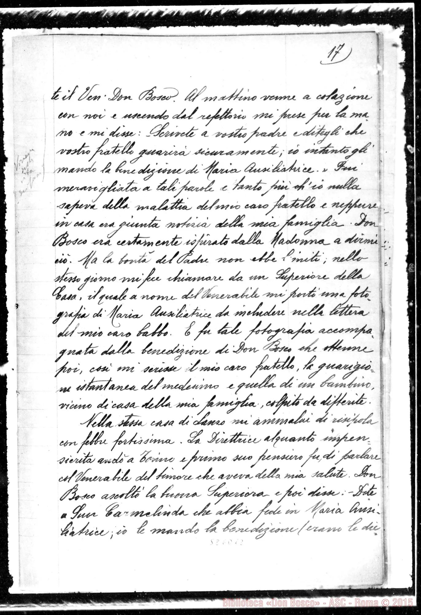 Fotogramma D 12 — Quaderno di fogli protocollo