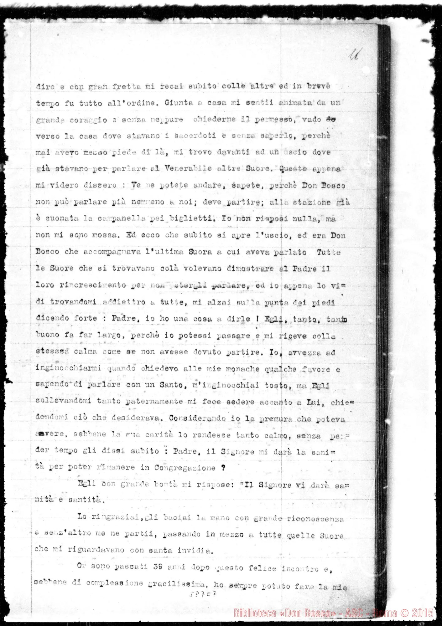 Fotogramma C 7 — Per la vita del Venerabile D. Bosco: Testimonianze