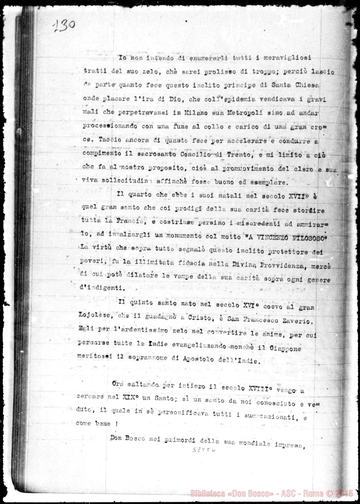 Fotogramma C 6 — Per la vita del Venerabile D. Bosco: Testimonianze