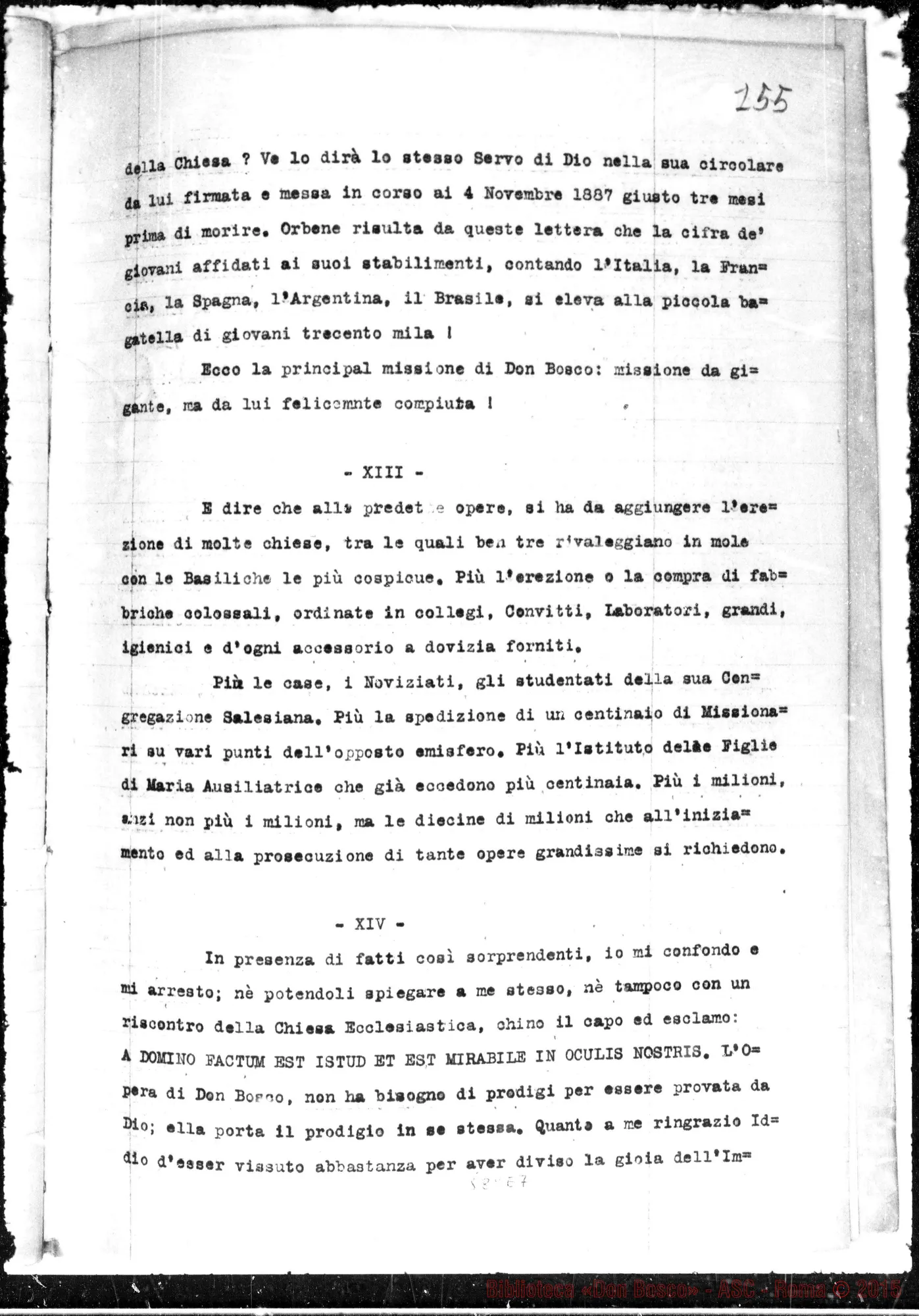 Fotogramma E 7 — Per la vita del Venerabile D. Bosco: Testimonianze