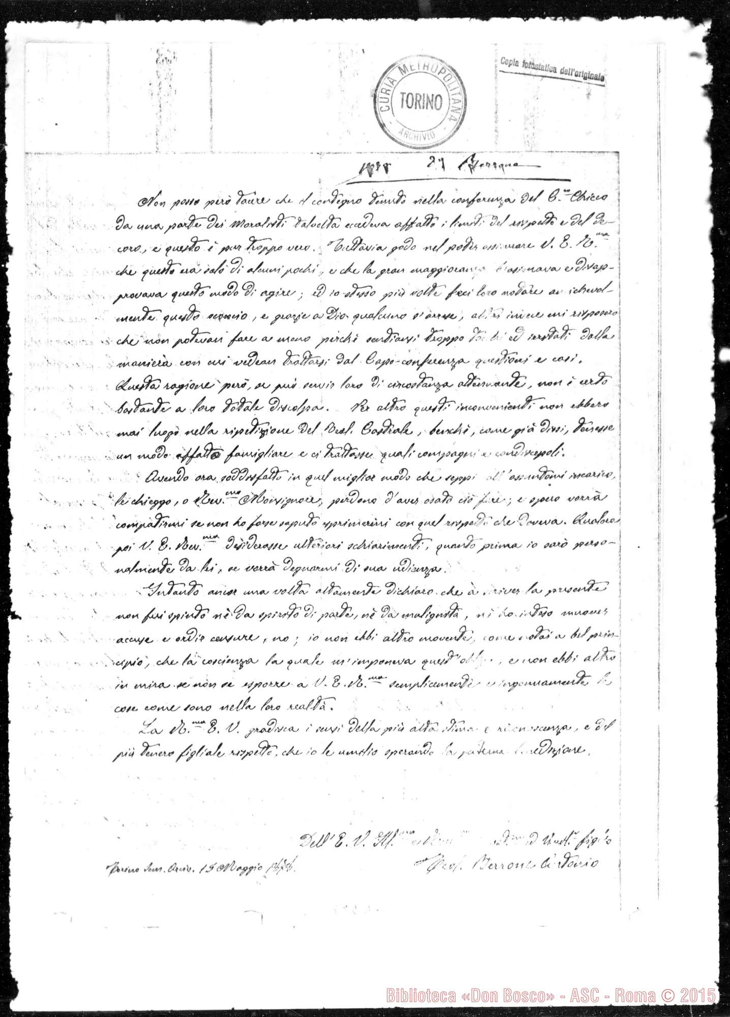 Fotogramma D 11 — Berrone Antonio Sac.-Gastaldi