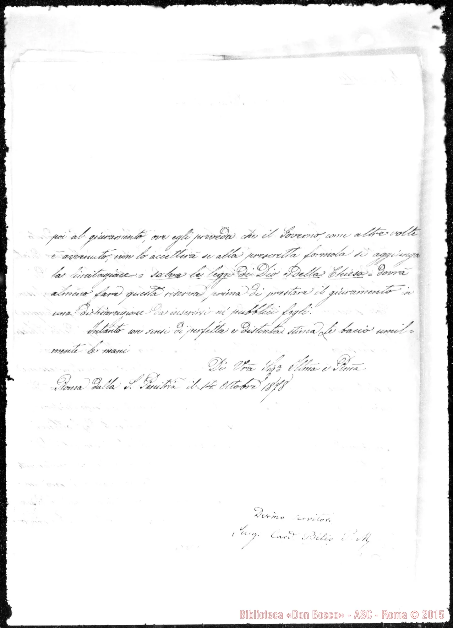Fotogramma E 7 — Bilio Luigi, card.-Gastaldi