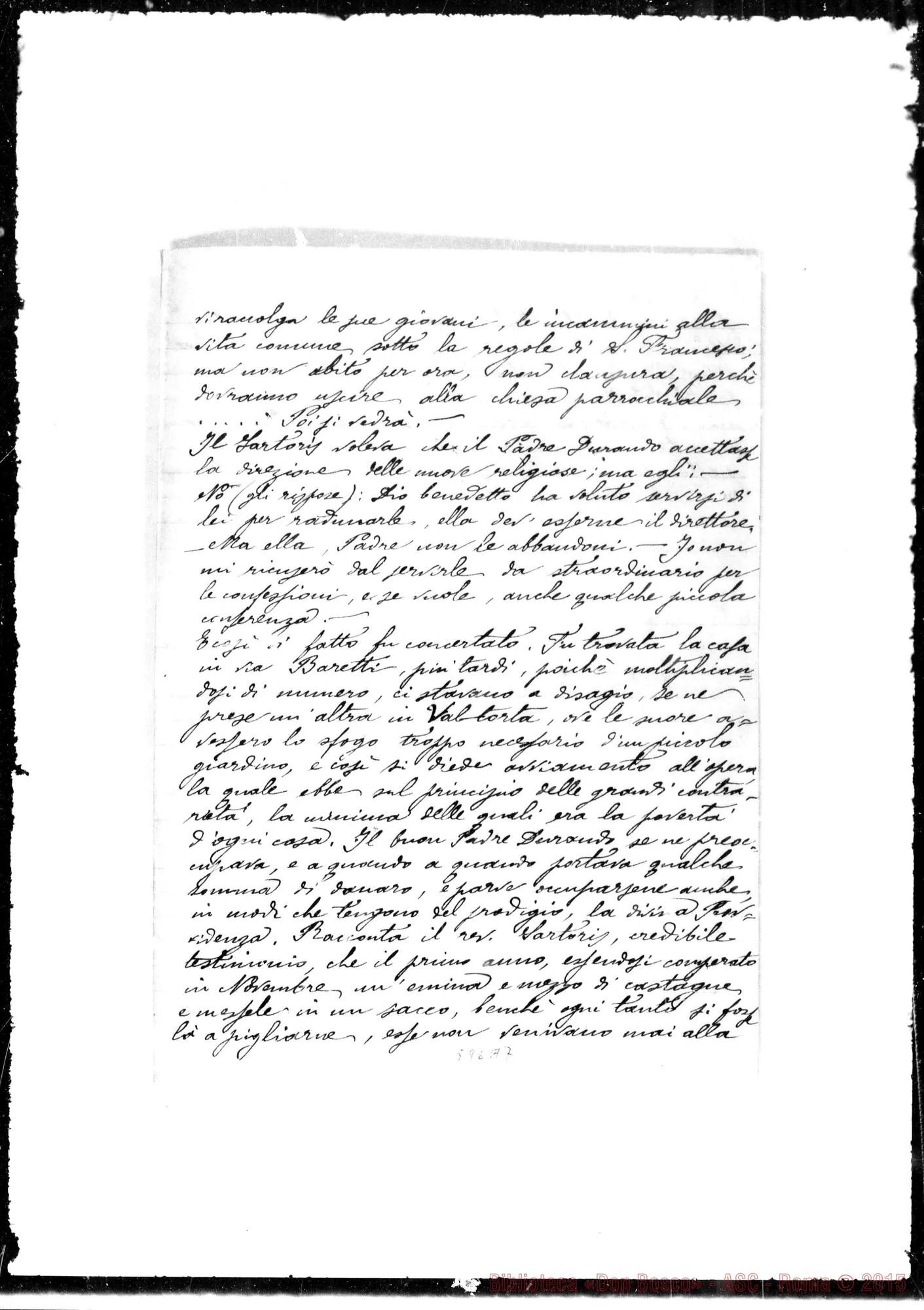Fotogramma A 7 — Il P. Durando: Vita, opere, virtù…