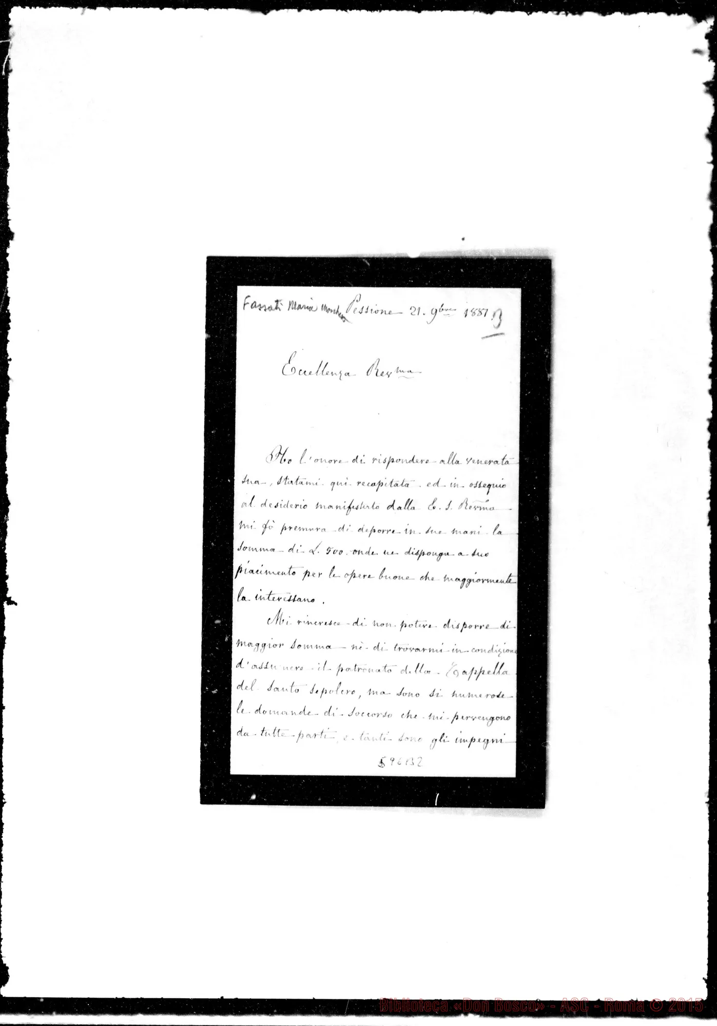 Fotogramma B 2 — Fassati Maria, marchesa-Gastaldi