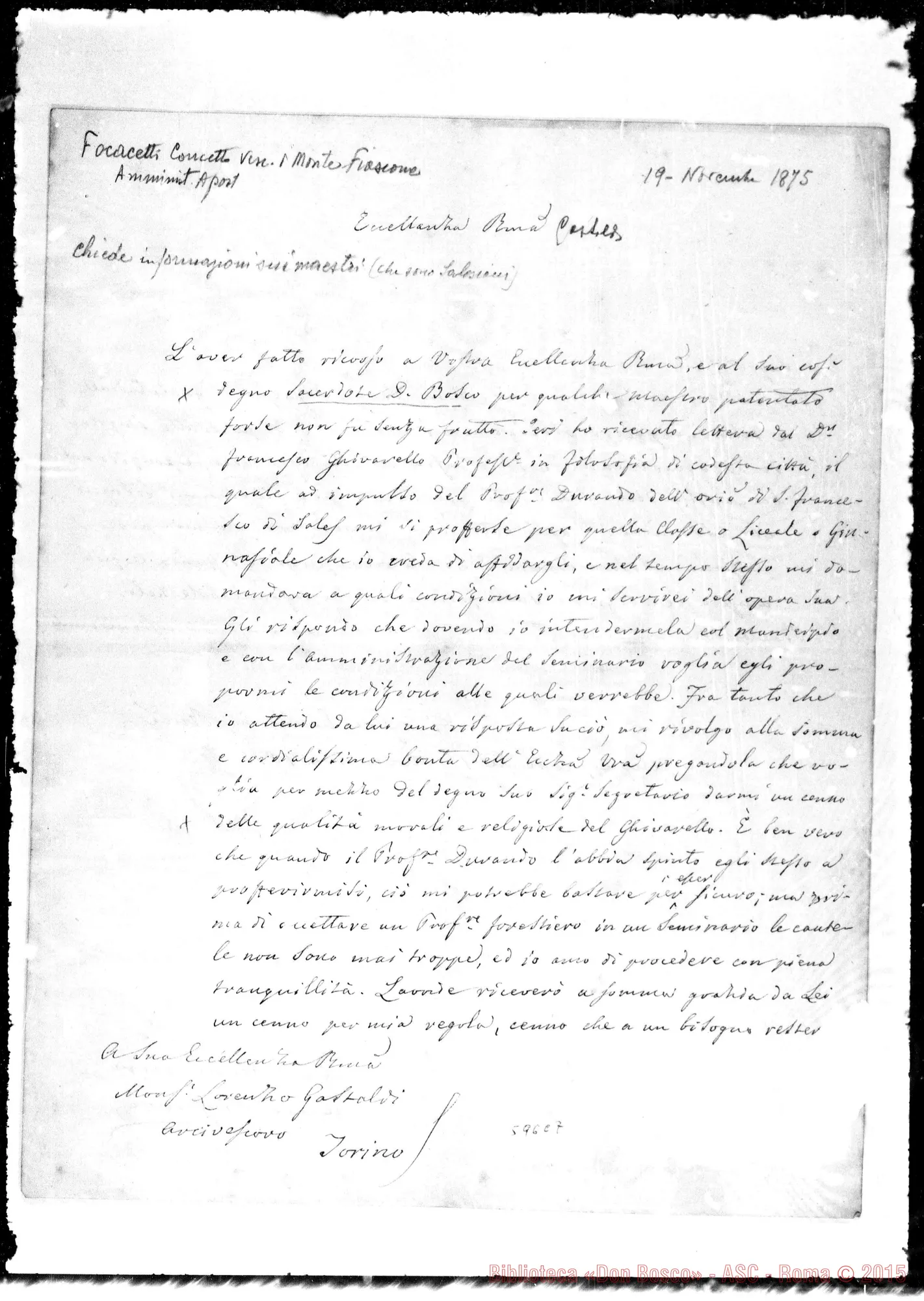 Fotogramma C 7 — Focacetti Concetto, vesc.-Gastaldi