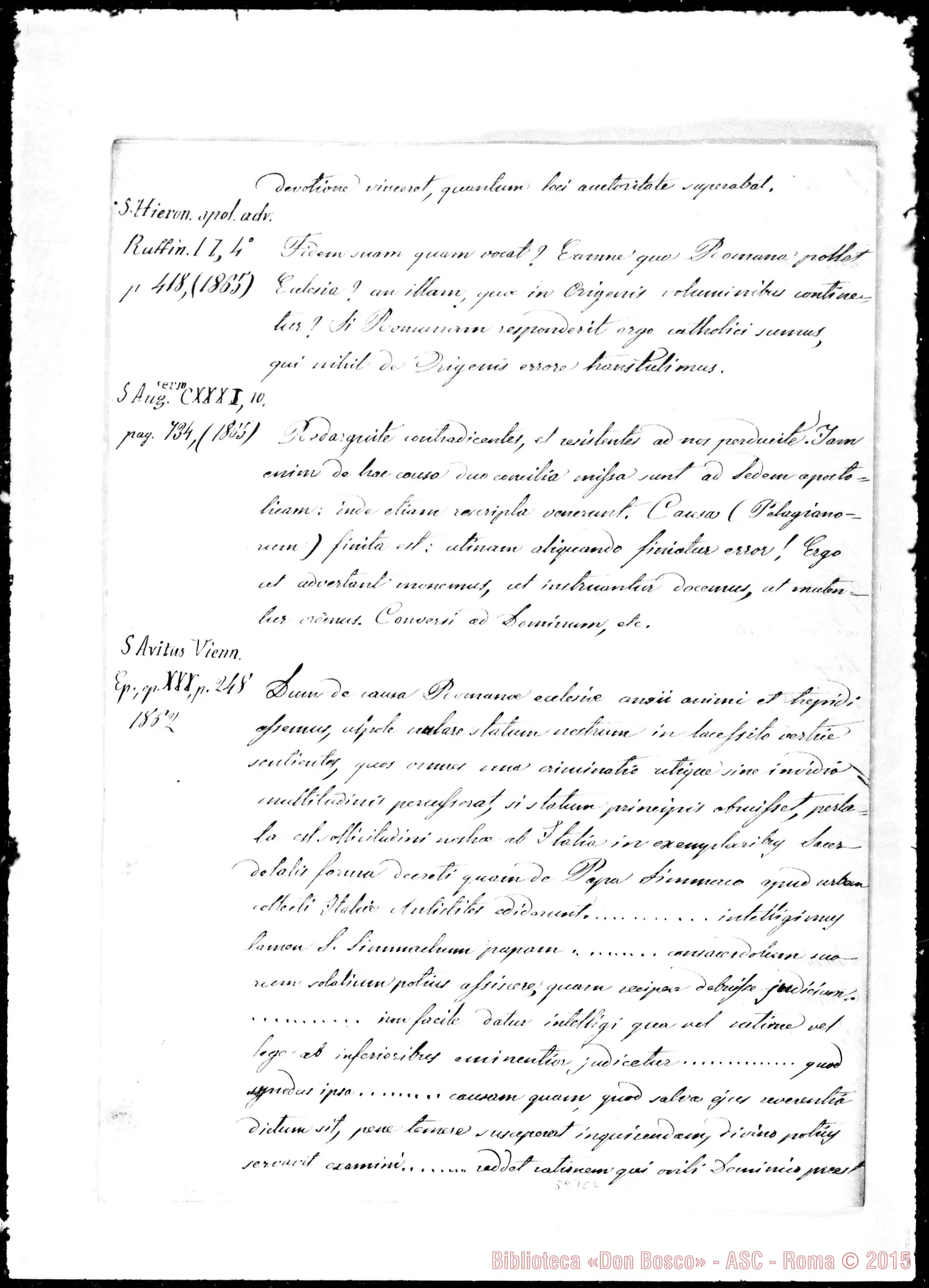 Fotogramma C 2 — » sulla Infallibilità Pontificia