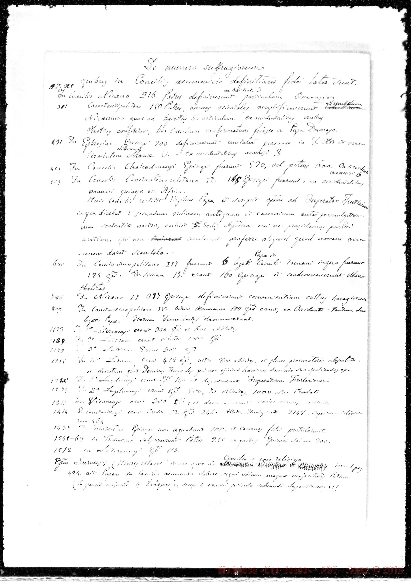 Fotogramma E 2 — » sulla Infallibilità Pontificia