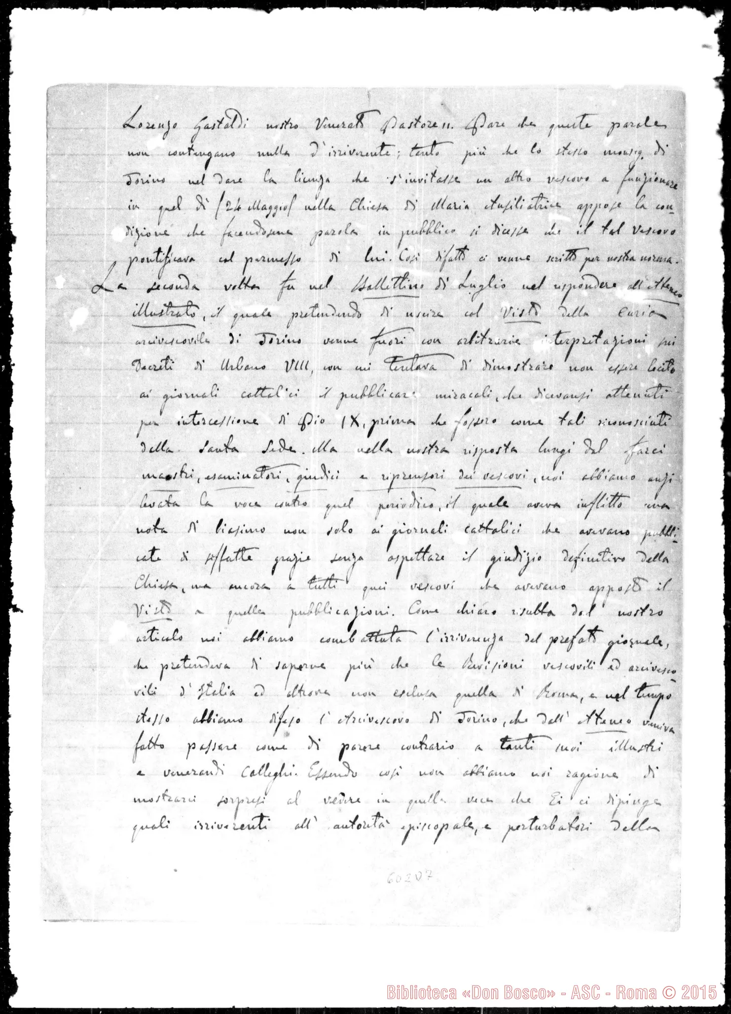 Fotogramma D 7 — Redattori Bollettino-Bosco
