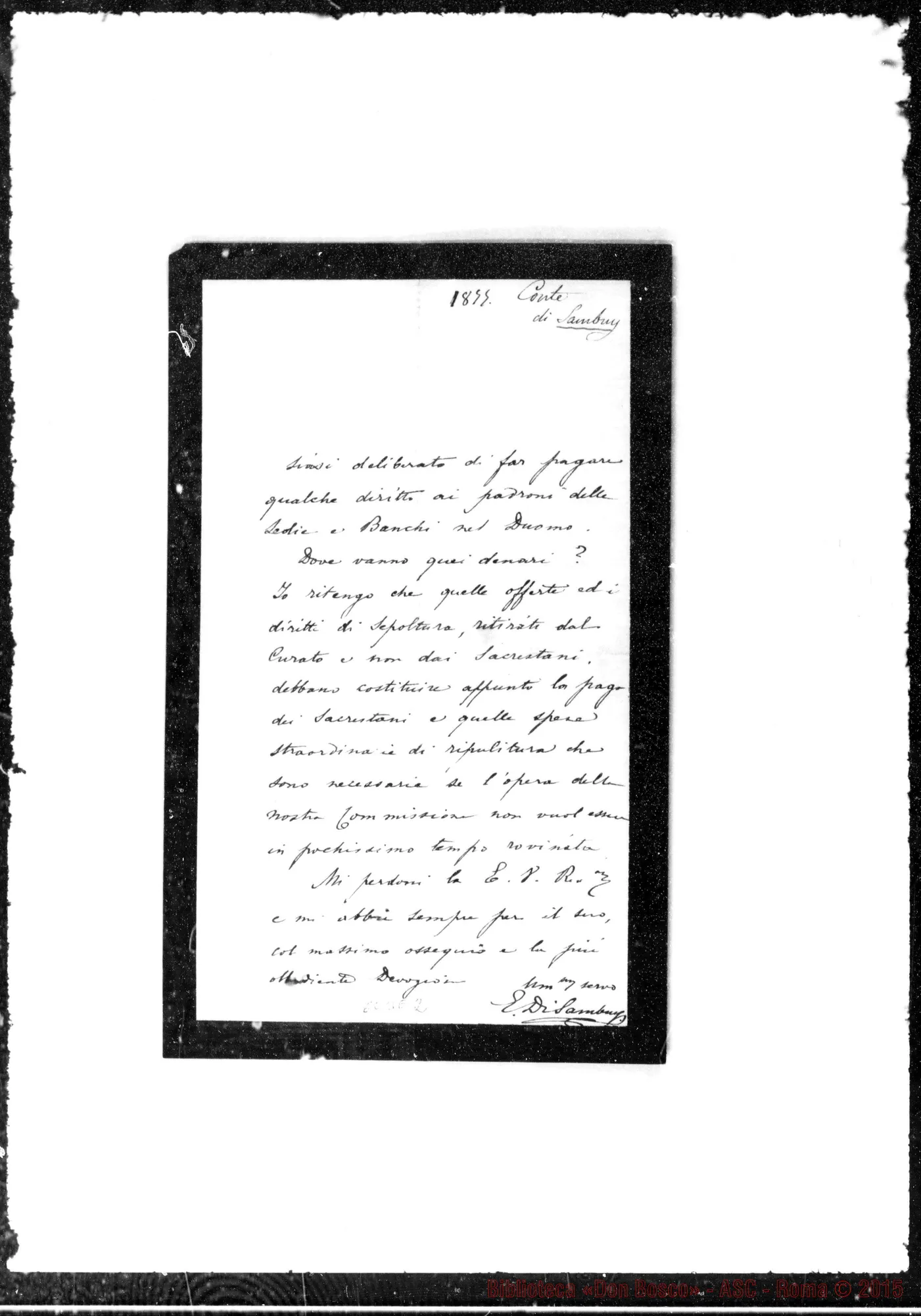 Fotogramma E 2 — Sambuy-Eccellenza