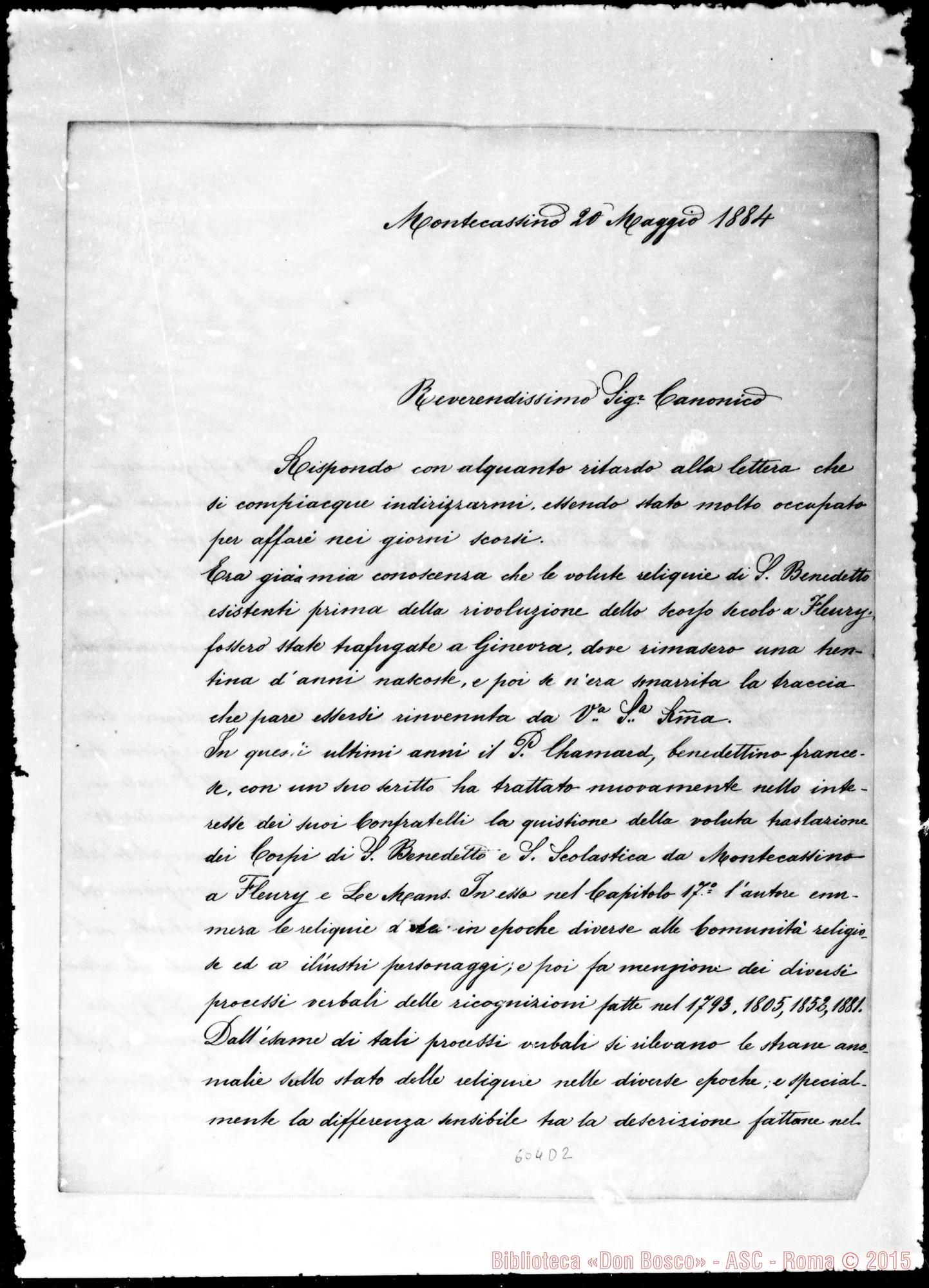 Fotogramma D 2 — Abate di Montecassino-Chiuso Tommaso