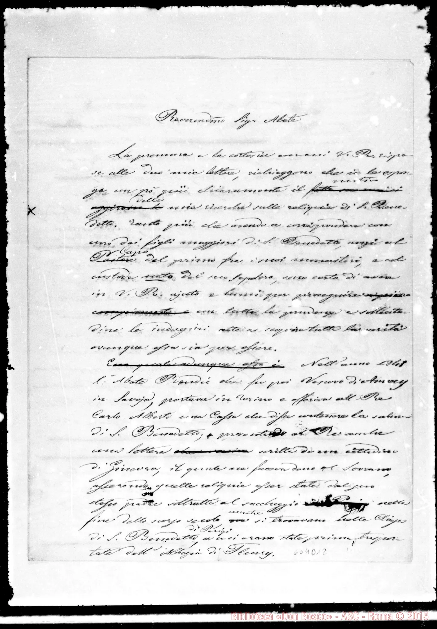 Fotogramma D 12 — Chiuso Tommaso-Abate Montecassino