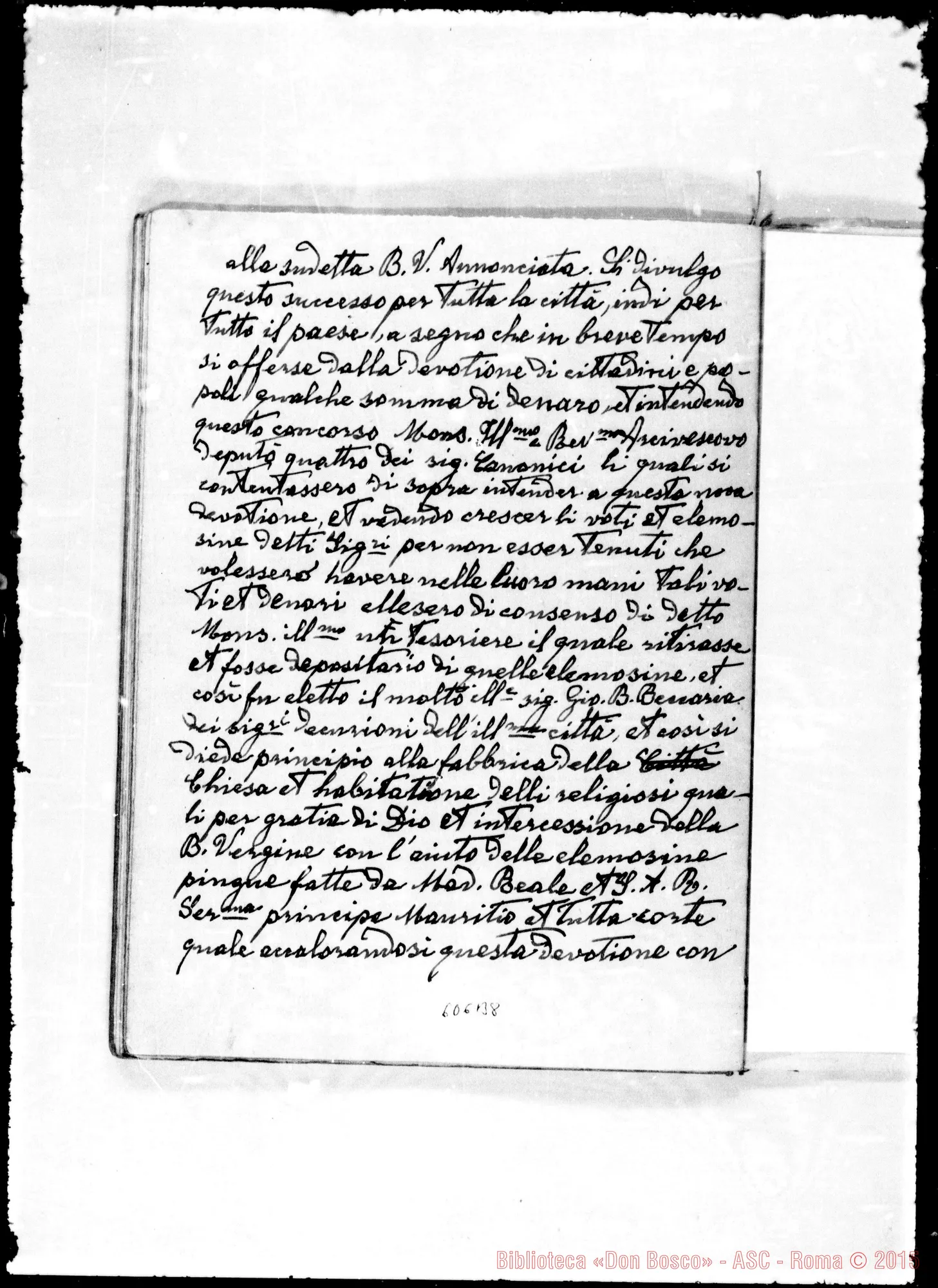 Fotogramma B 8 — Santuario dei Pilone. Grazie ricevute: Deposizione