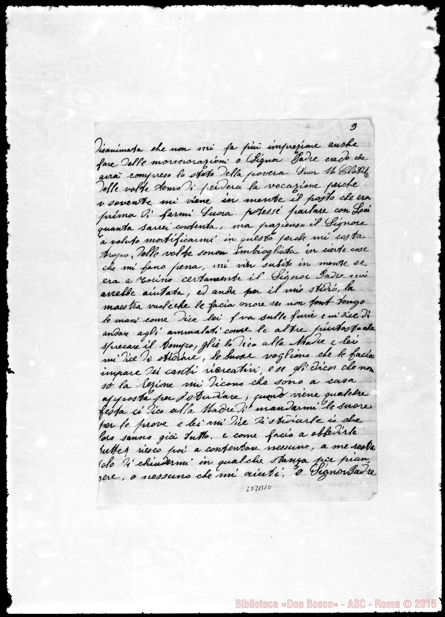 Fotogramma B 10 — Rev.do Sig. Padre: Quanto è buono il Signore…