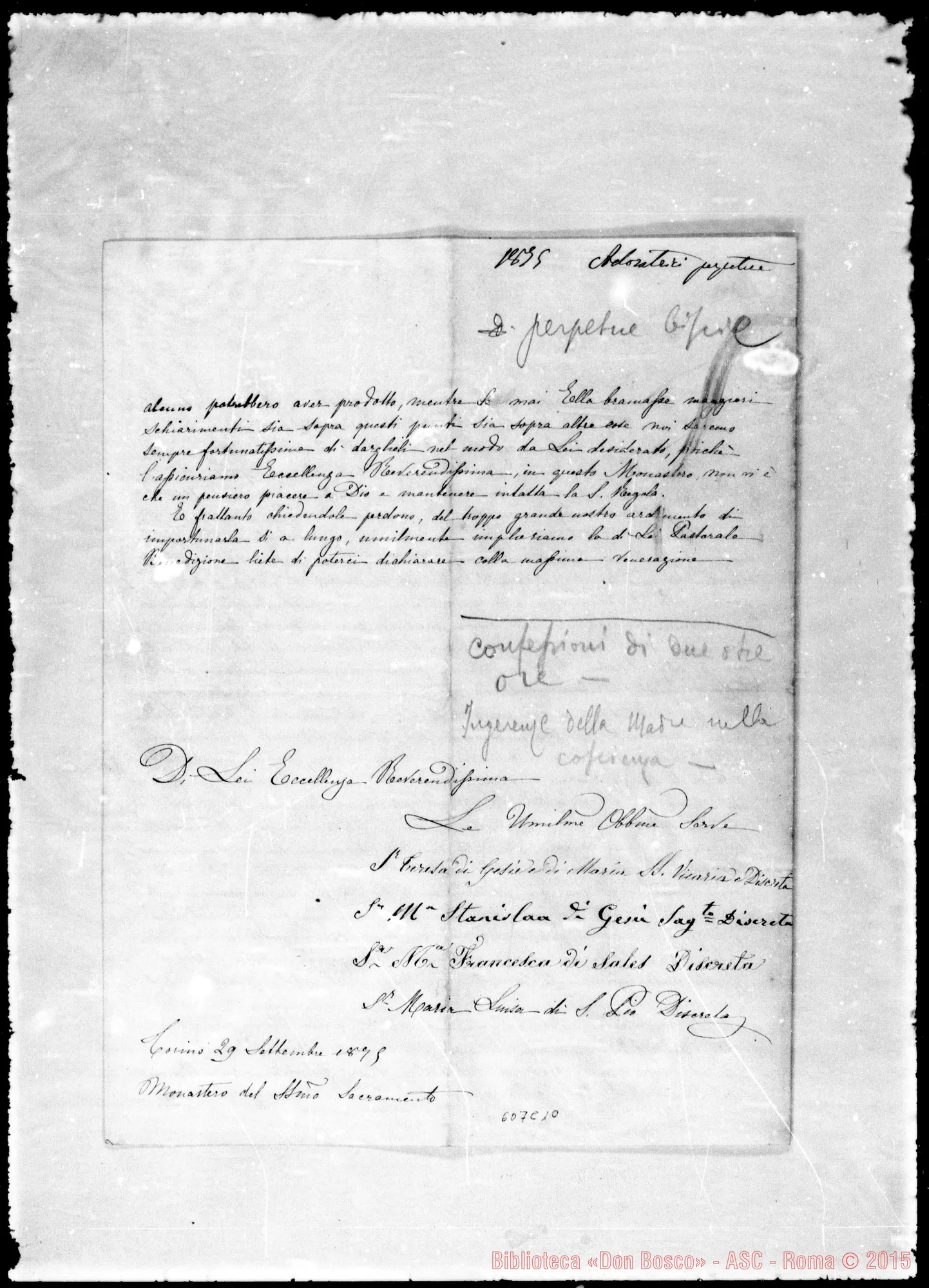 Fotogramma C 10 — Varie suore-Eccellenza Rev.ma