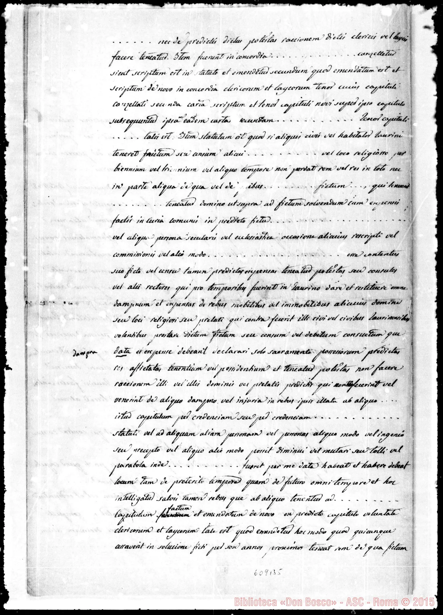 Fotogramma B 5 — Libro del Consiglio della città