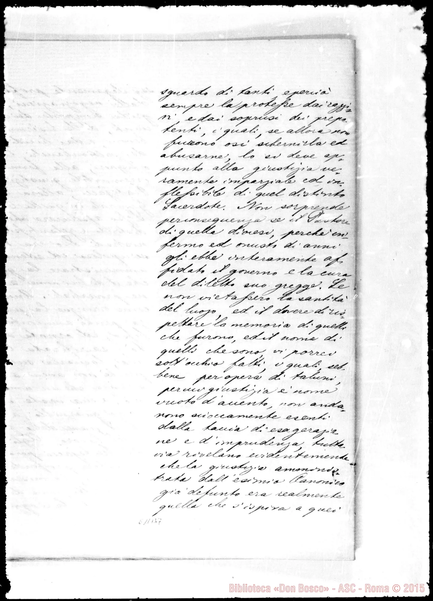 Fotogramma B 7 — Elogio funebre in onore di Mons. Fratejacci