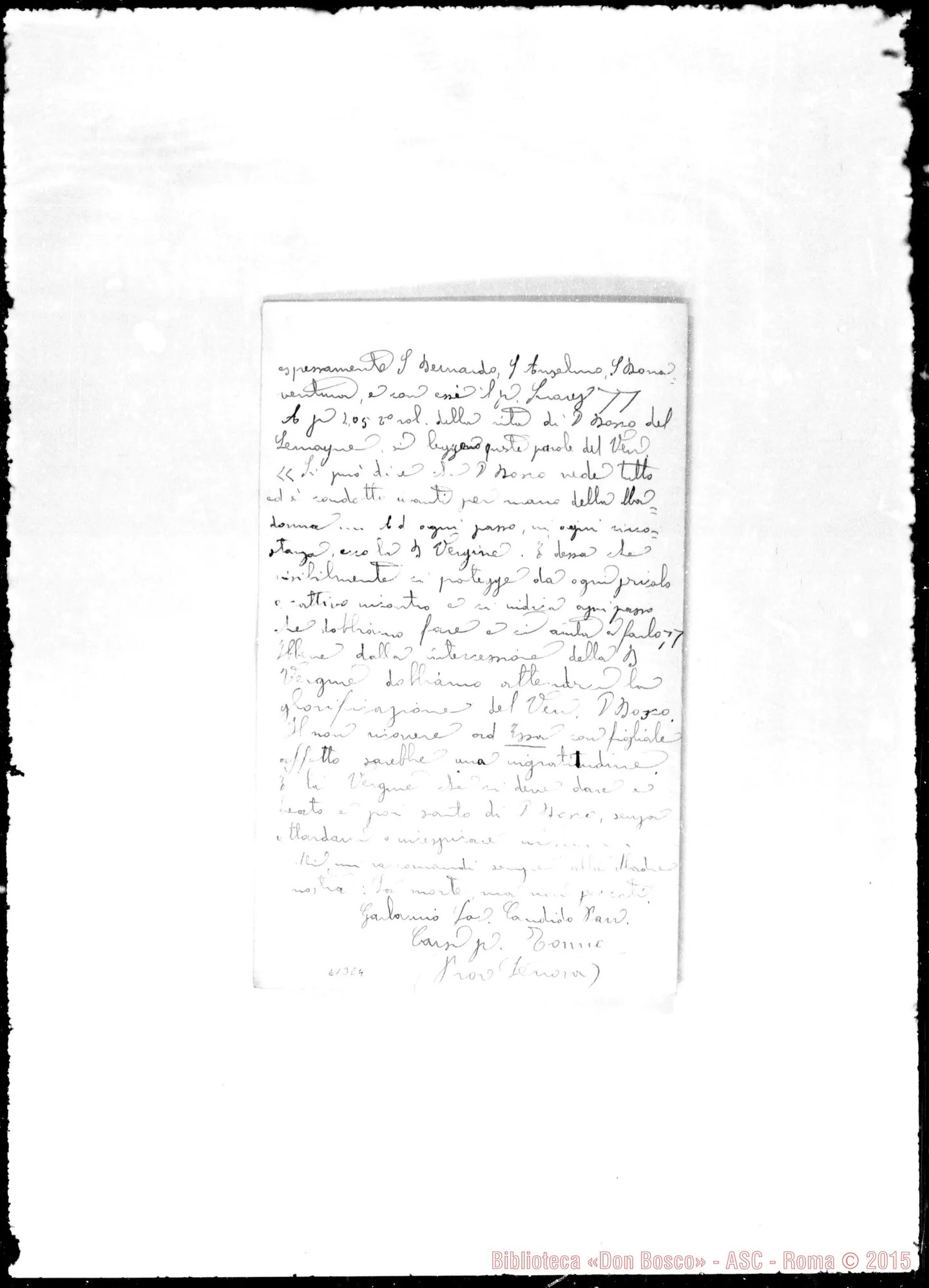 Fotogramma E 4 — Garbannio-Rettor Maggiore
