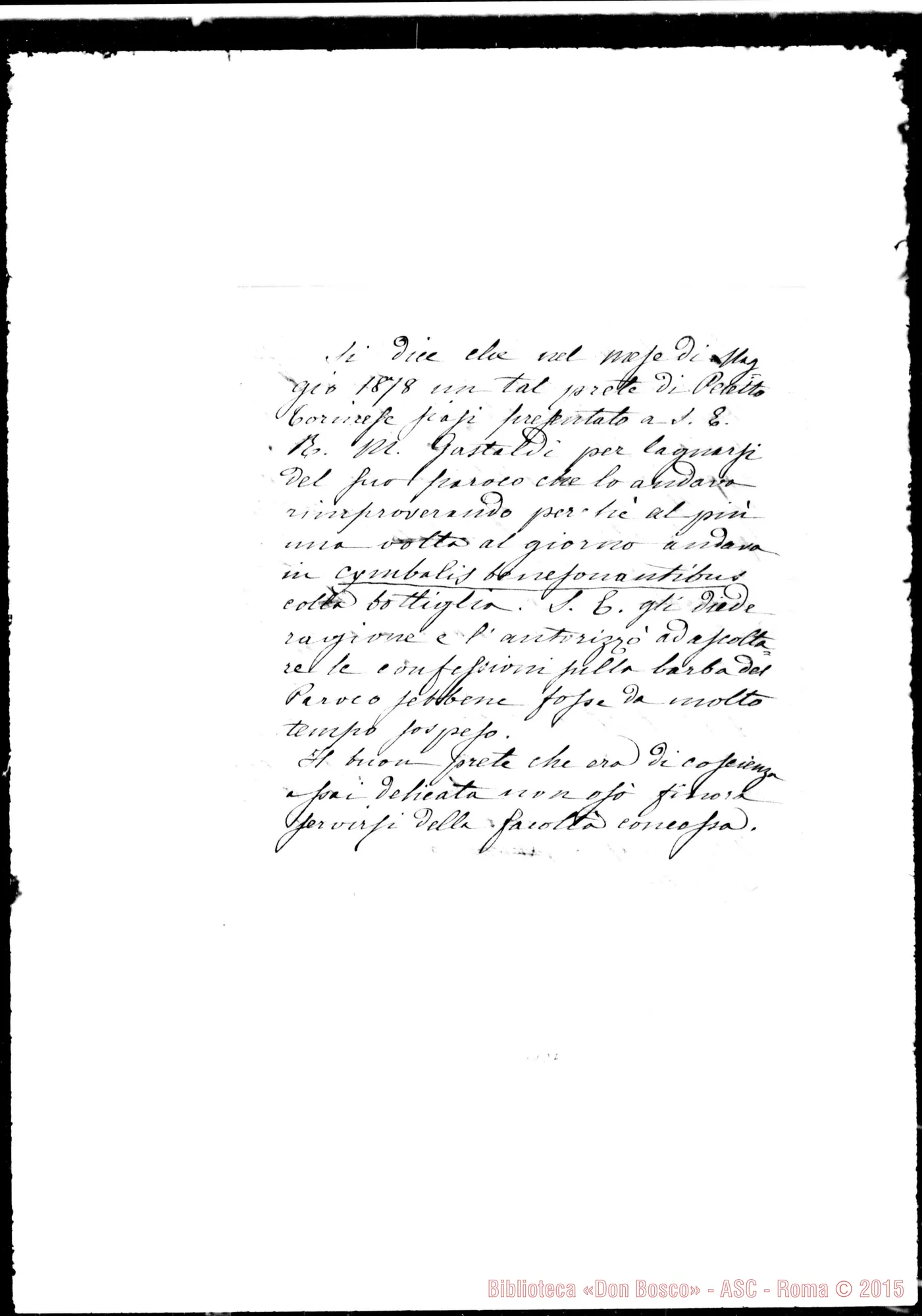 Fotogramma D 7 — Diversi fatti tra 1878-1881