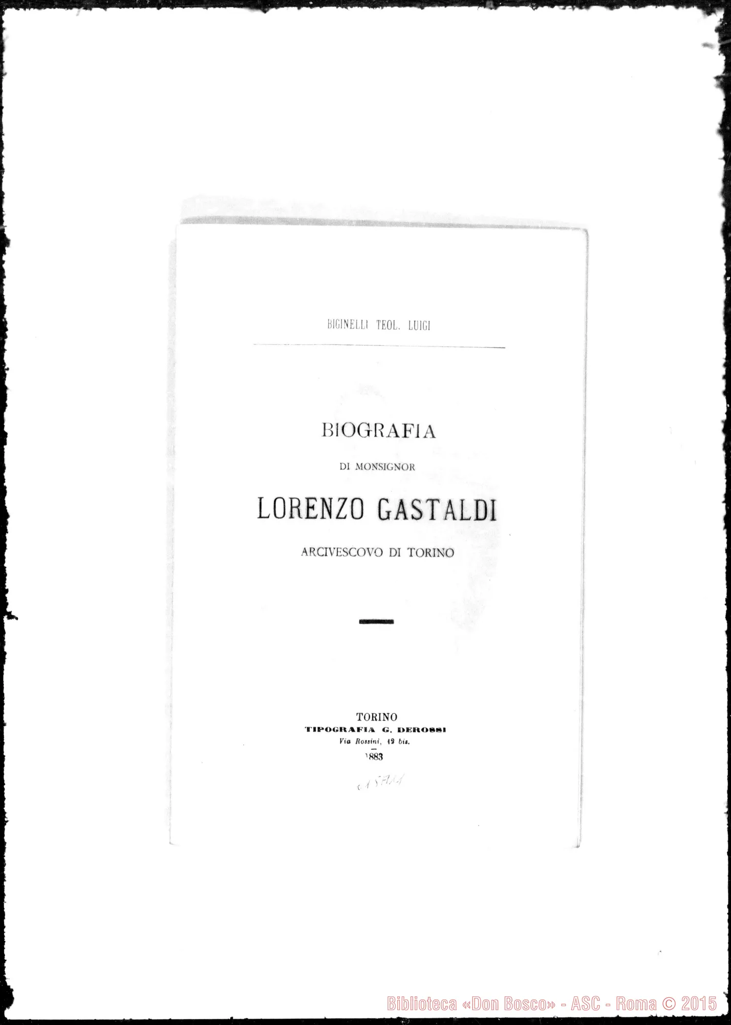 Fotogramma A 11 — Notizie biografiche