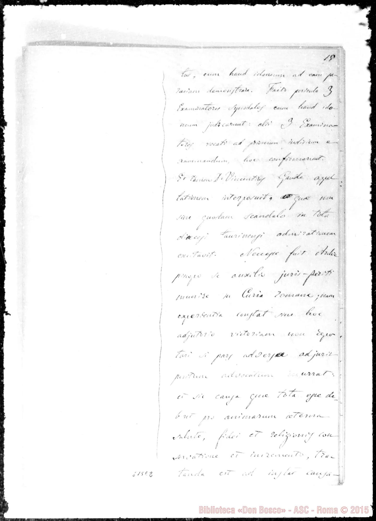 Fotogramma E 2 — Relatio secunda Status Archidioecesis…