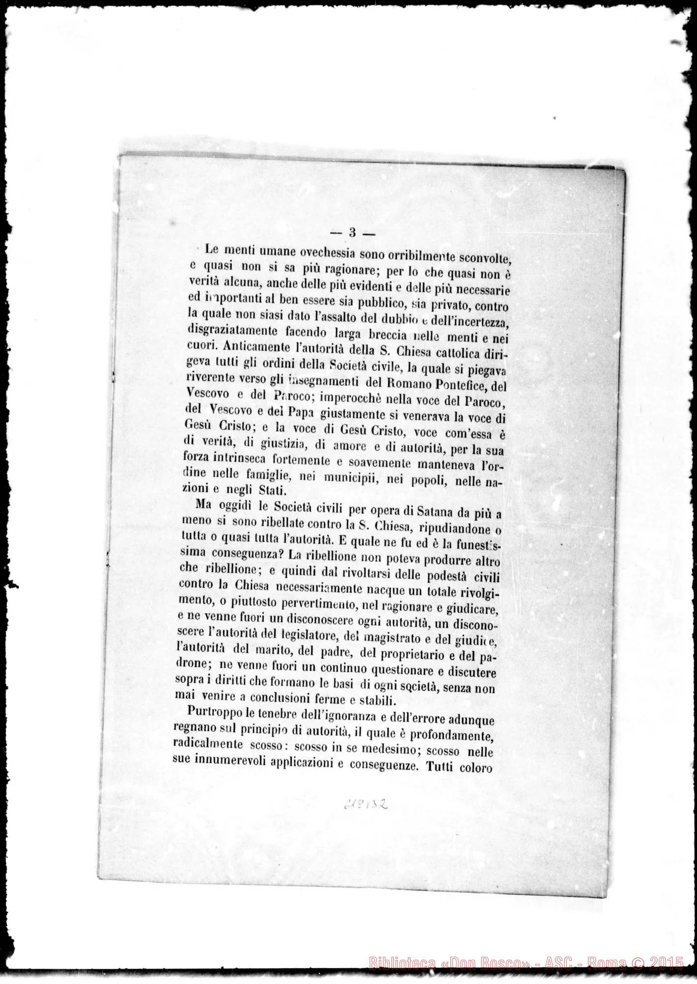 Fotogramma B 2 — 13- 2-1882. Con note ms.