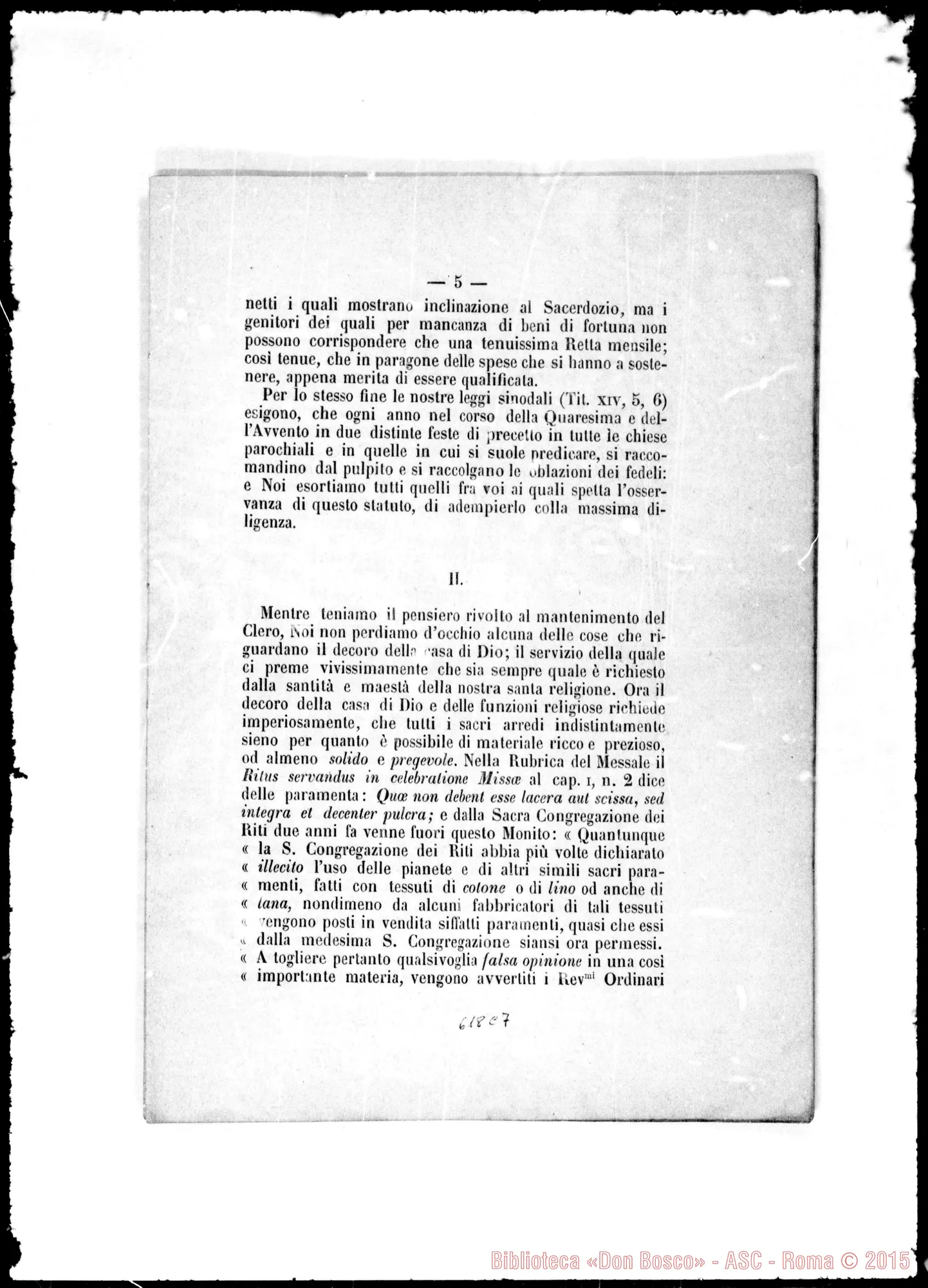 Fotogramma C 7 — 4- 3-1883. Sottolineata