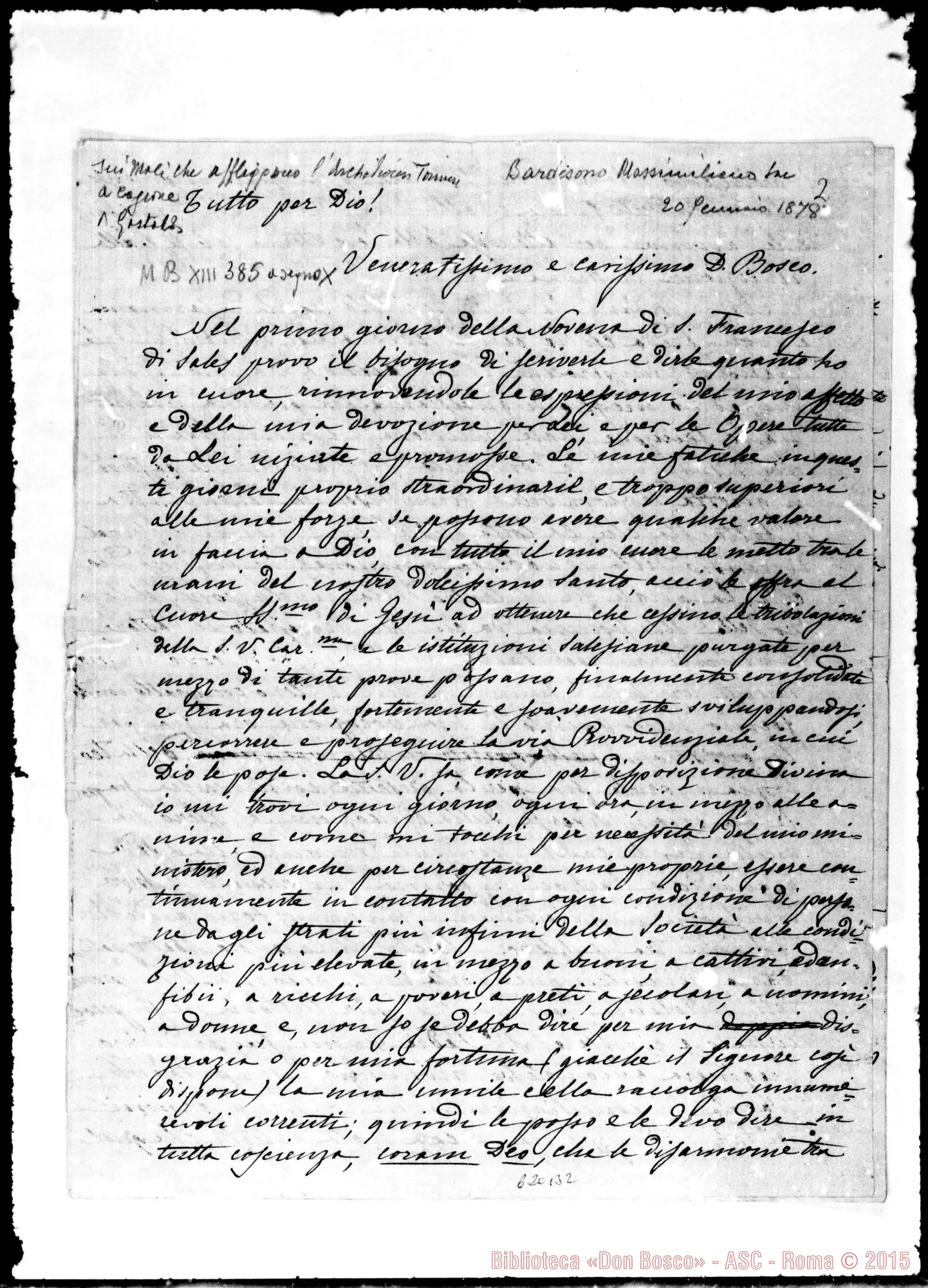 Fotogramma B 2 — Bardesono-Bosco. 20-1-1878. Copia